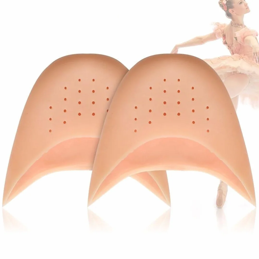 Puntera para Zapatos de Punta Protectores de Silicona para Ballet Antideslizantes Protector Dedos Pies Mujeres Niñas