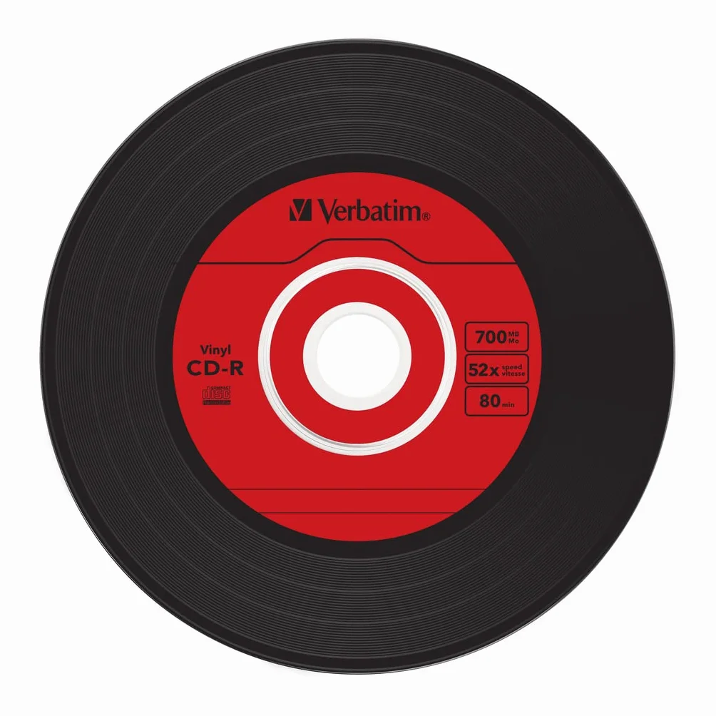 Verbatim CD-R AZO Data Vinyl 10 discos