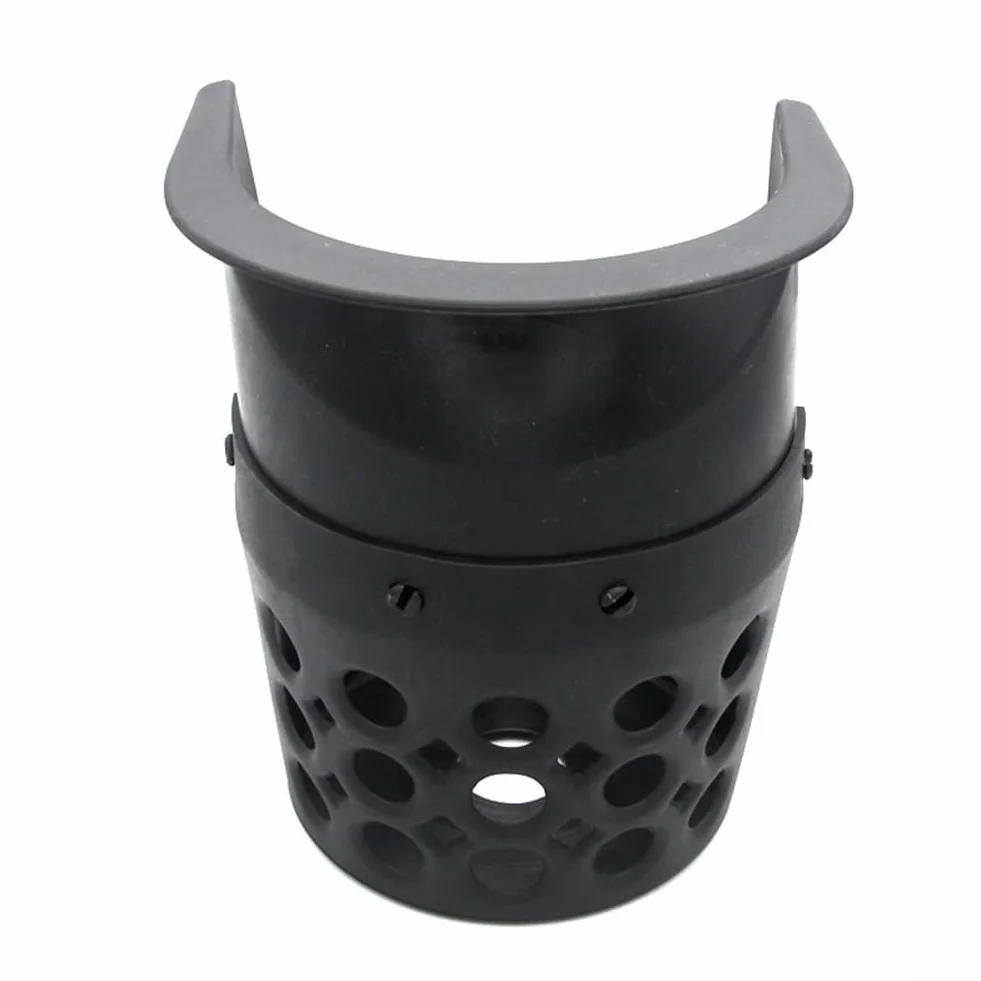Juego de 6 bolsillos para mesa de billar, repuestos inferiores, bolsa de malla de plástico negro