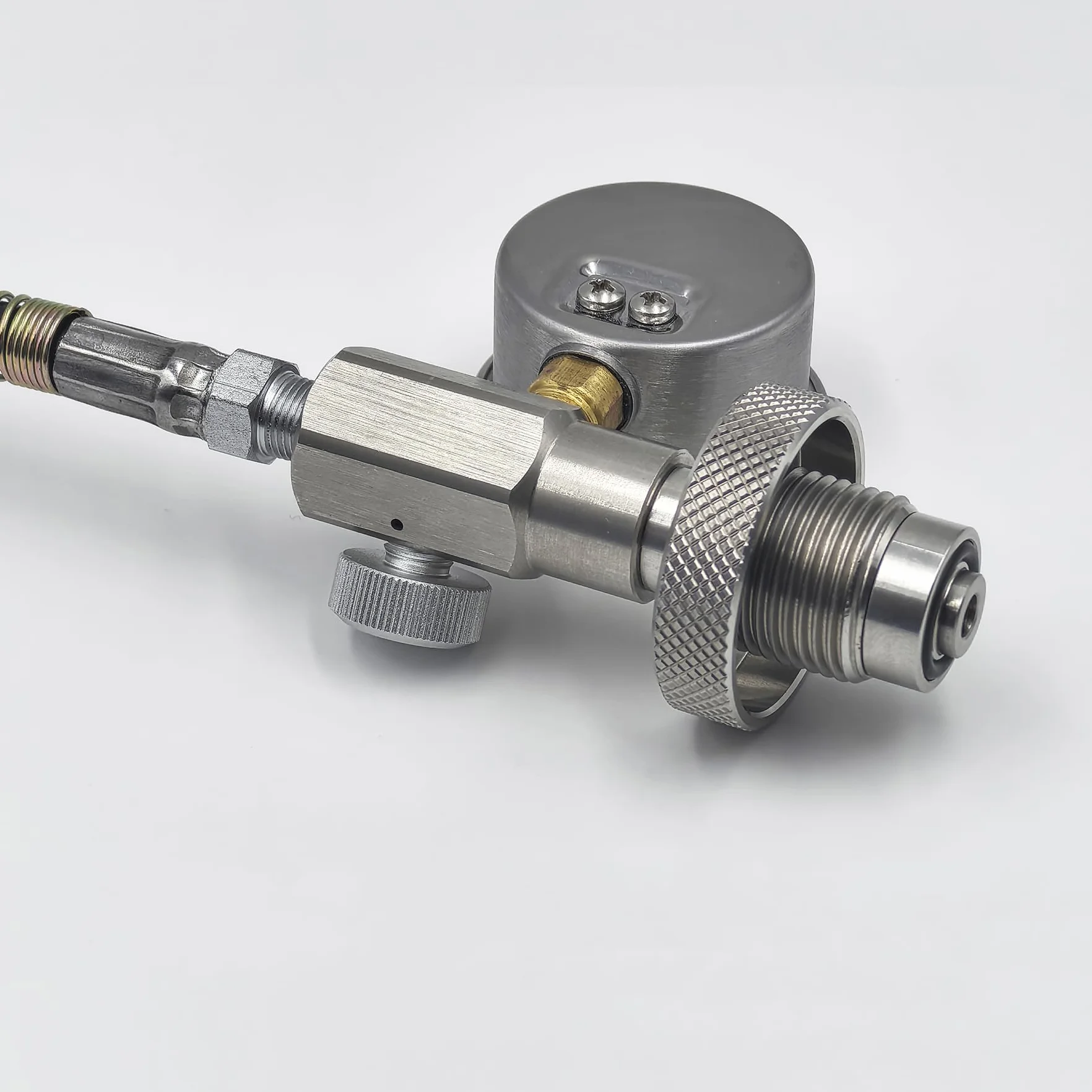 DRYHTEN Depósito de cilindro de aire comprimido G5/8 (5/8BSPP) DIN adaptador de válvula HPA