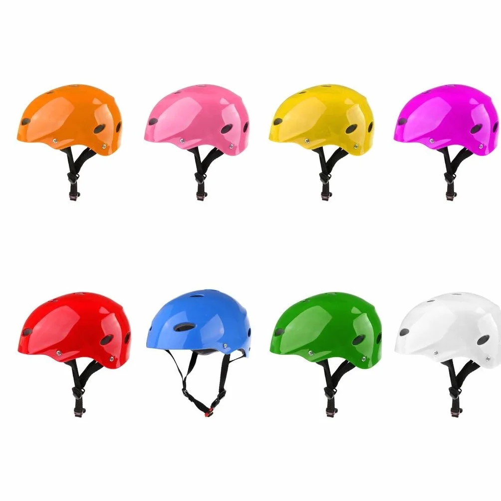 Casco de seguridad para deportes acuáticos wakeboard kayak talla L rojo