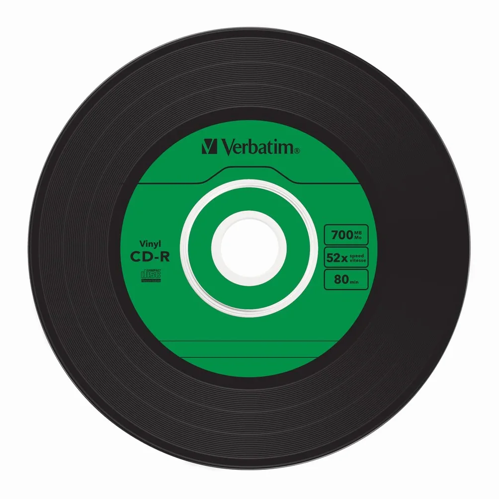 Verbatim CD-R AZO Data Vinyl 10 discos