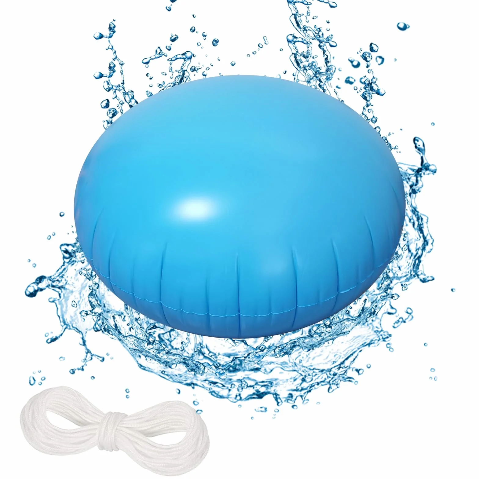 Cojín de Piscina de Invierno, XXL 120 x 120 cm Cojín de Aire para Piscina Cojín de Invierno para Piscina Inflable, Cojín de Piscina Cojín de Aire para Cubierta de Piscina