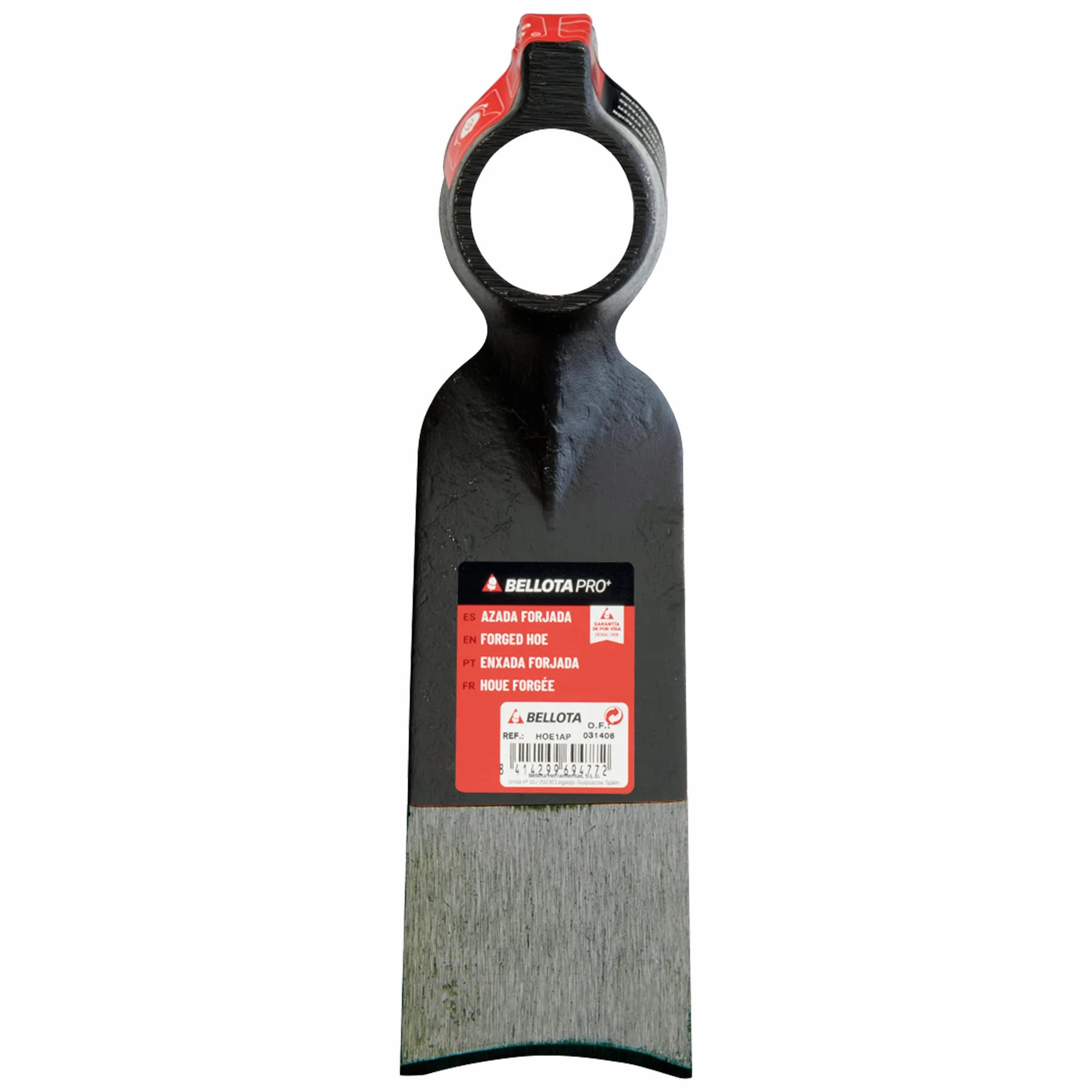 Bellota HOE7AP- Azada de Modelo pequeño para labores de Detalle, con Sistema antigiro.