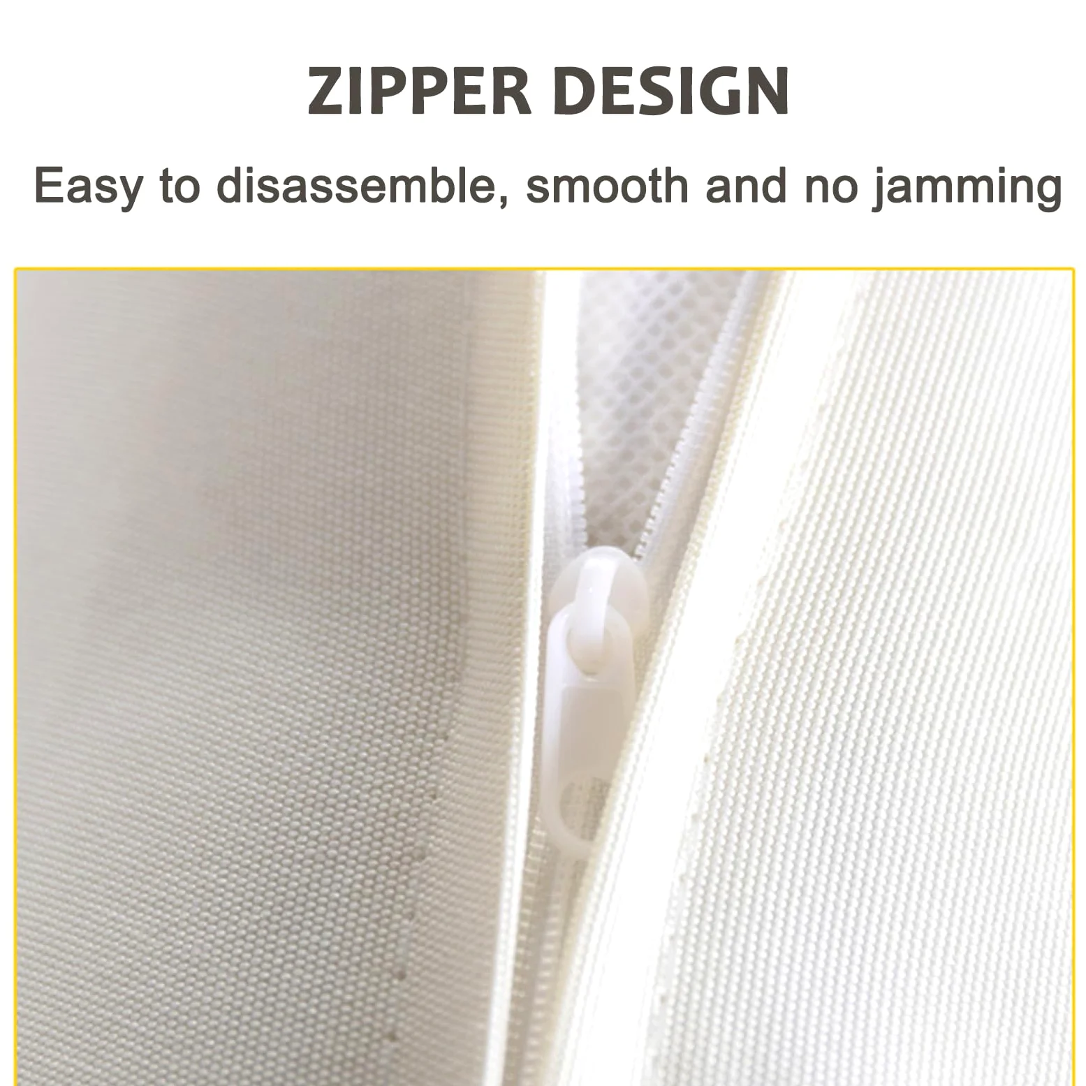 Funda De Repuesto para Cojín De Silla Colgante De Exterior, Lavable Y Gruesa, Light Grey