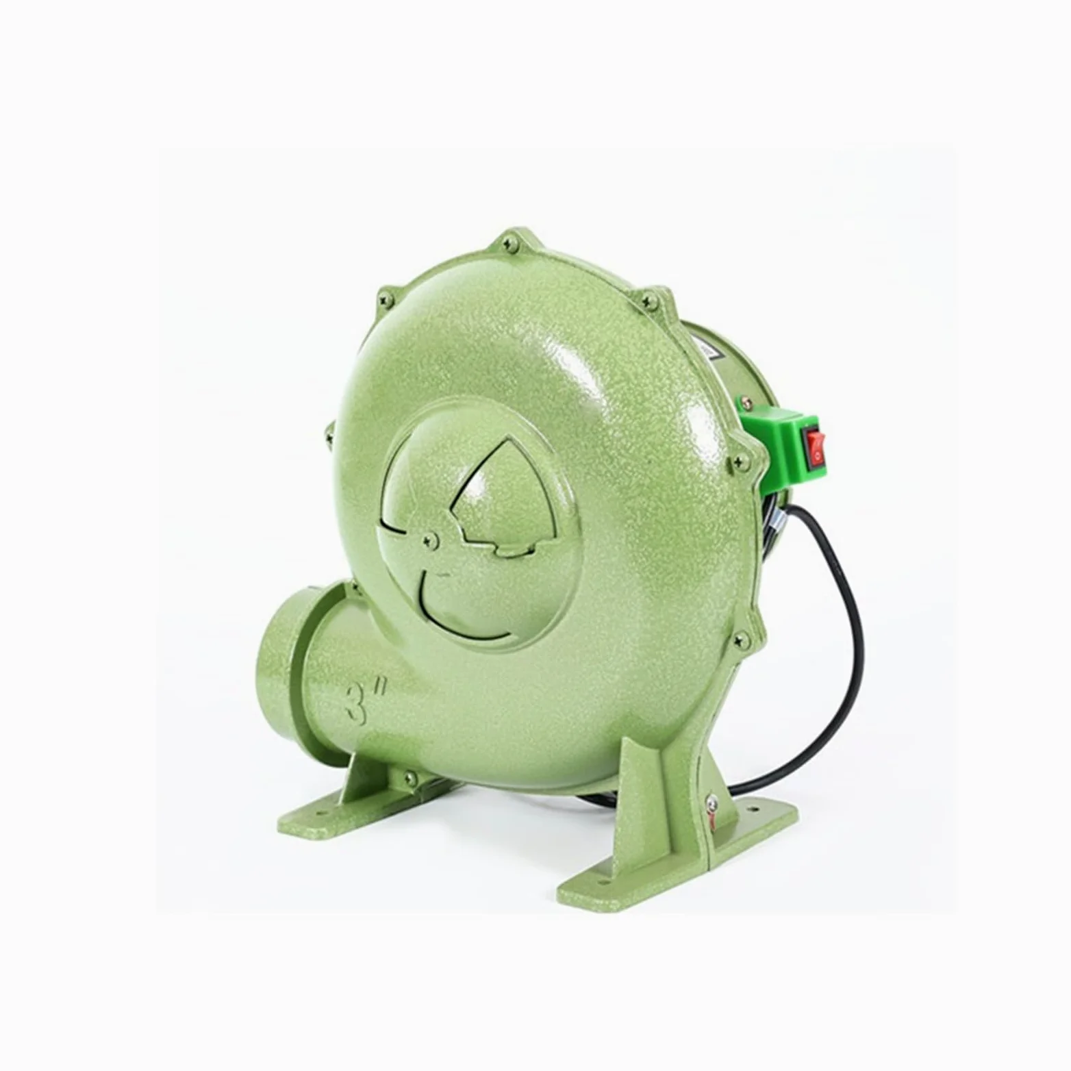 Soplador centrífugo Nuevo Ventilador centrífugo de Escritorio 2 Pulgadas y 150W for Caldera pequeña Comedor Familiar, soplador multifunción Baja presión bajo Ruido