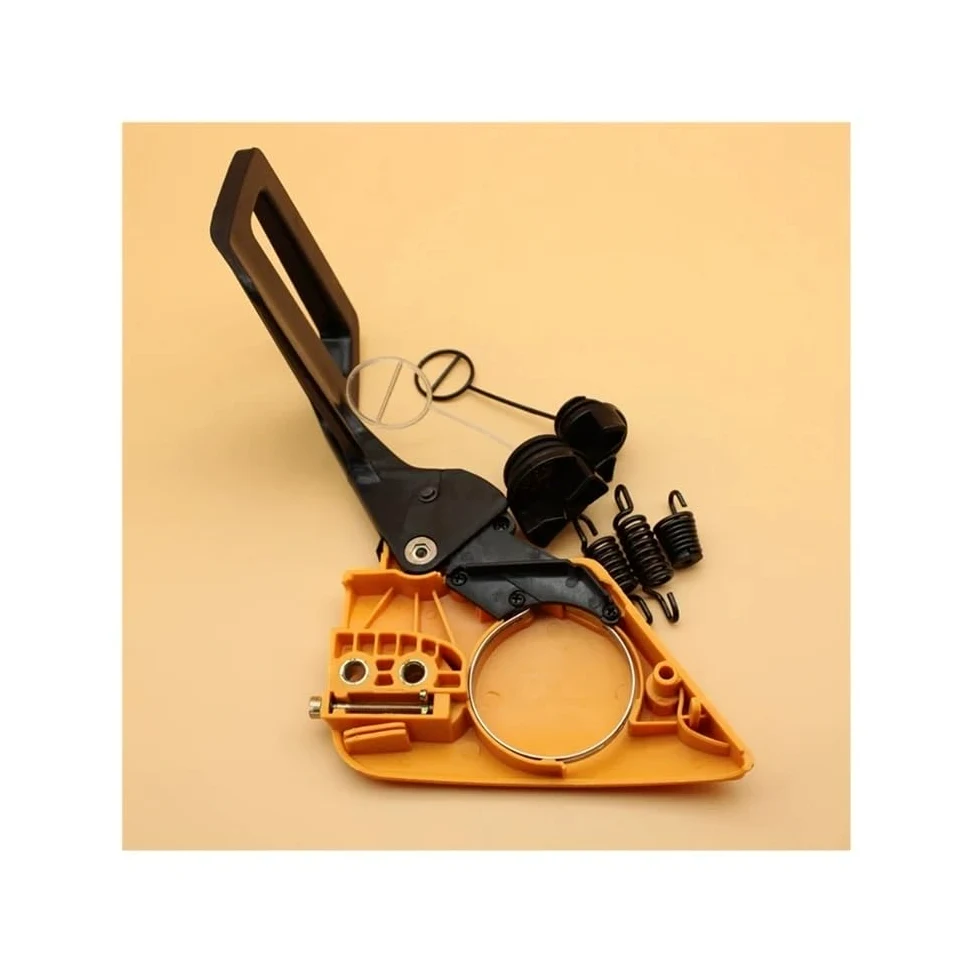 Kit de Resorte Amortiguador de Tapa de manija de Freno de Cubierta de Embrague de Cadena for Piezas de Repuesto de Motosierra 350 351 370 371 390 420 Piezas de Repuesto