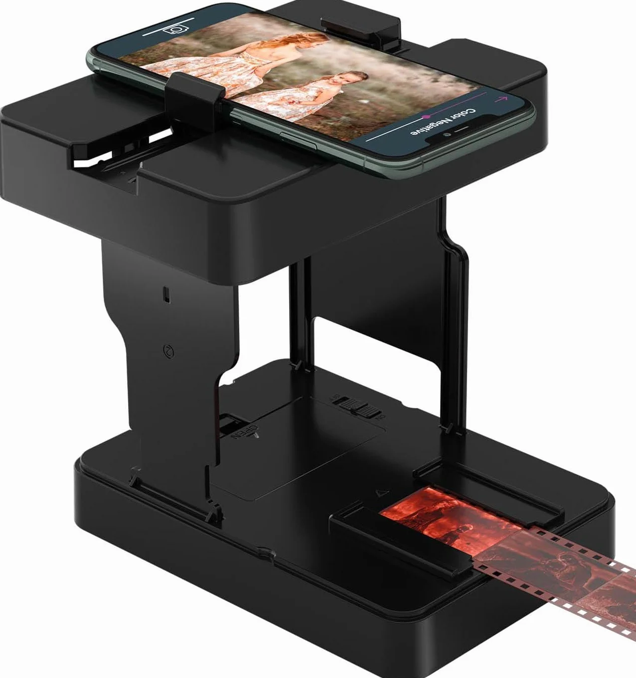 Mobile Film Scanner 35 mm Escáner de Diapositivas Digitalizar con Smartphone