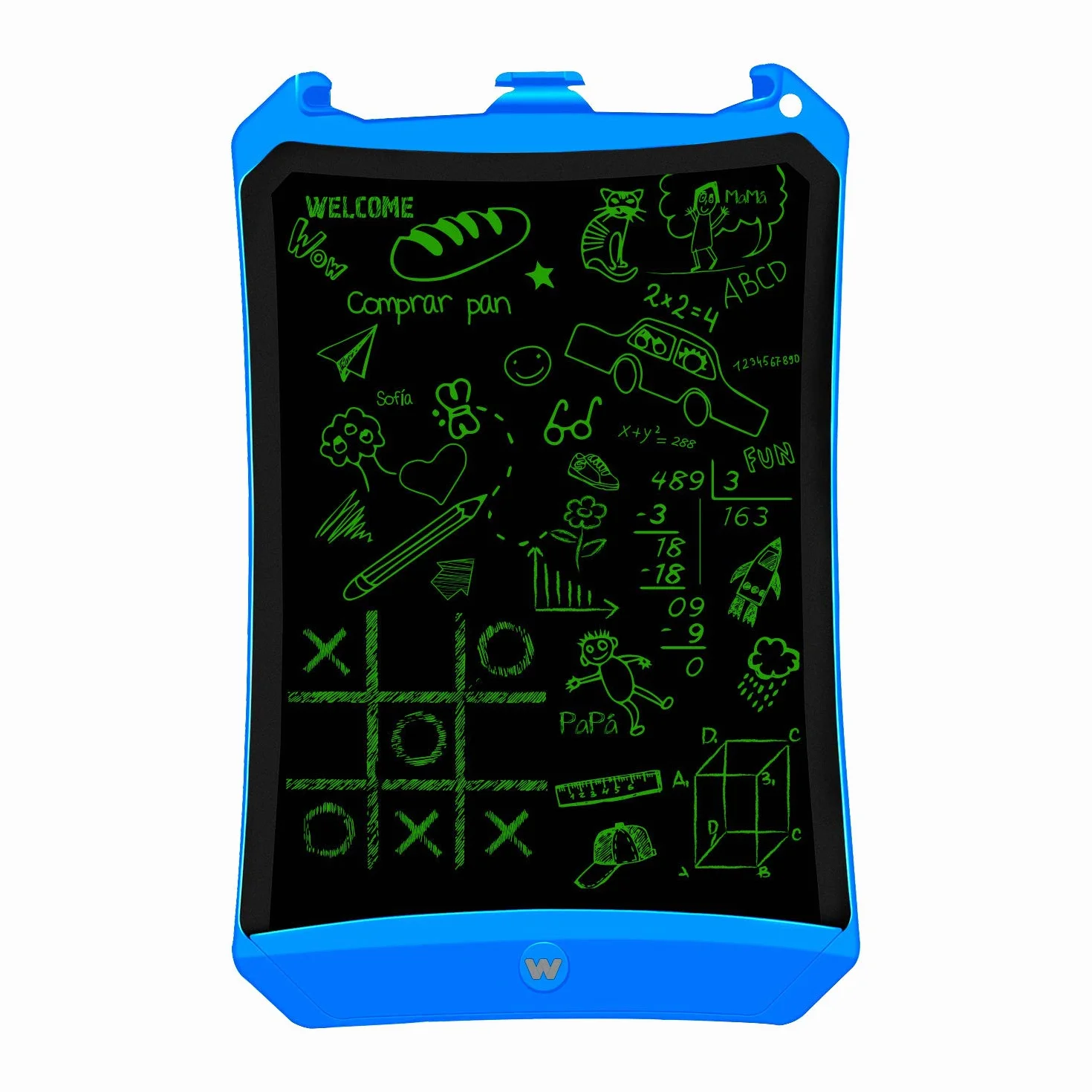 Woxter Smart Pad 90 Blue - Pizarra electrónica 9" Tableta de escritura con sensor de presión