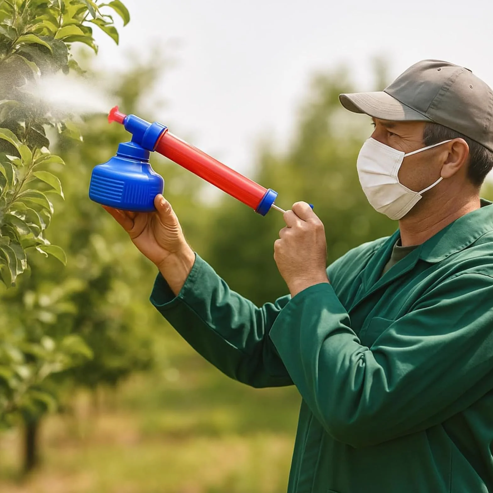 Genérico Espolvoreador para Tierra De Diatomeas - Control De para Ganado,Multifuncional para Andamios, Jardín, Vivero, Granja, Invernadero Y Hogar