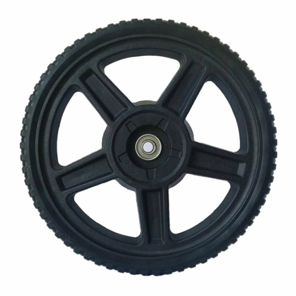 Kit de ruedas para cortacésped de empuje, 8 pulgadas, 1 o 2 piezas, Compatible con cortacésped, generador, cultivador de jardín(1PC)