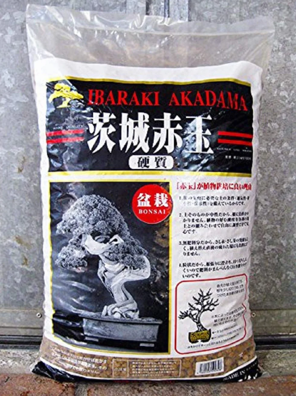 Akadama Ibaraky Lt. 14 - FINO/MEDIO (2-5 mm) Bonsai plantas (Japan)