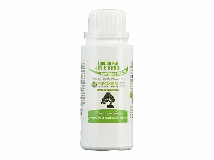 Líquido para Jin y Shari Geosism (polisulfuro de Calcio) Certificado para bonsái (100 ml)