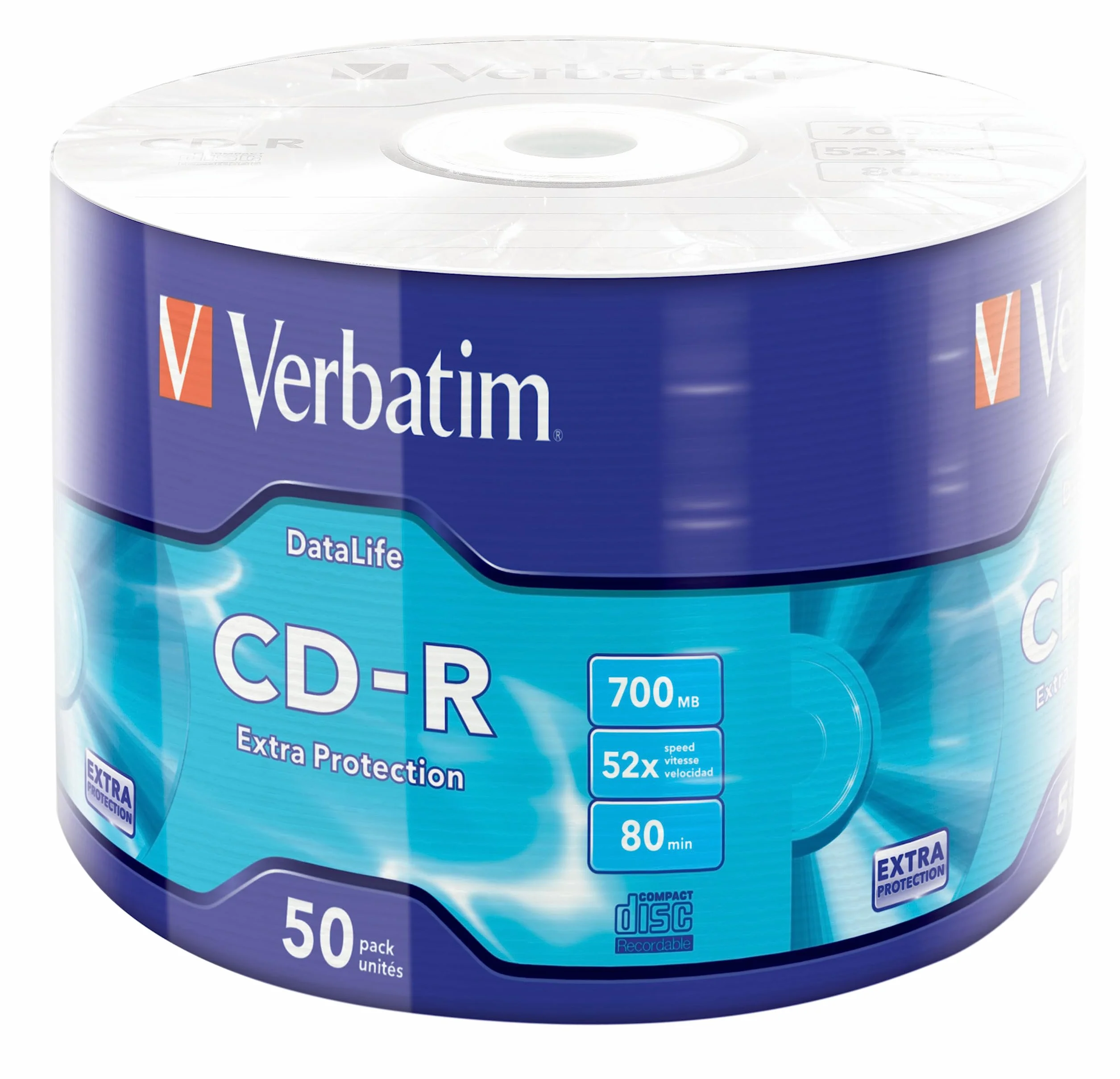Verbatim CD-R Extra Protection 700 MB 50 Pack