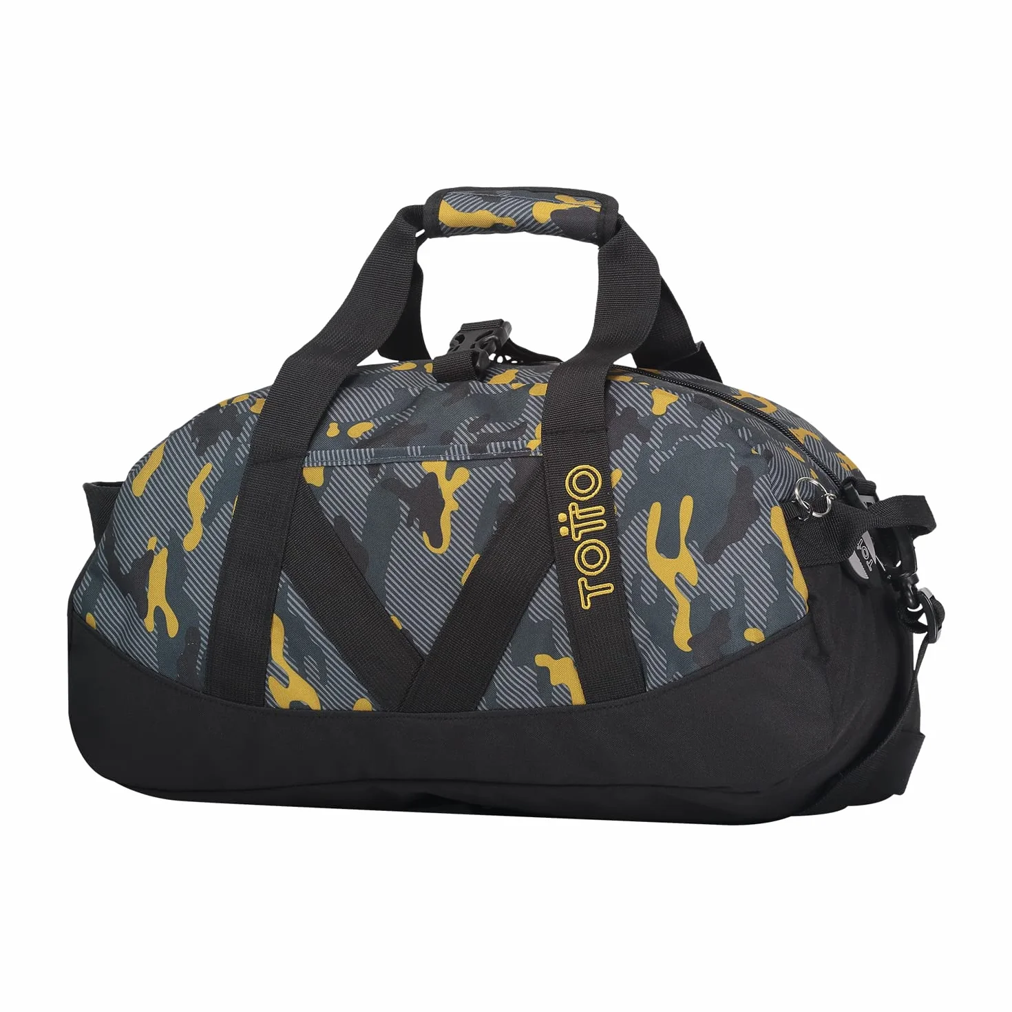 Totto Bolsa Deporte Bungee Estampado Militar Resistencia Comodidad
