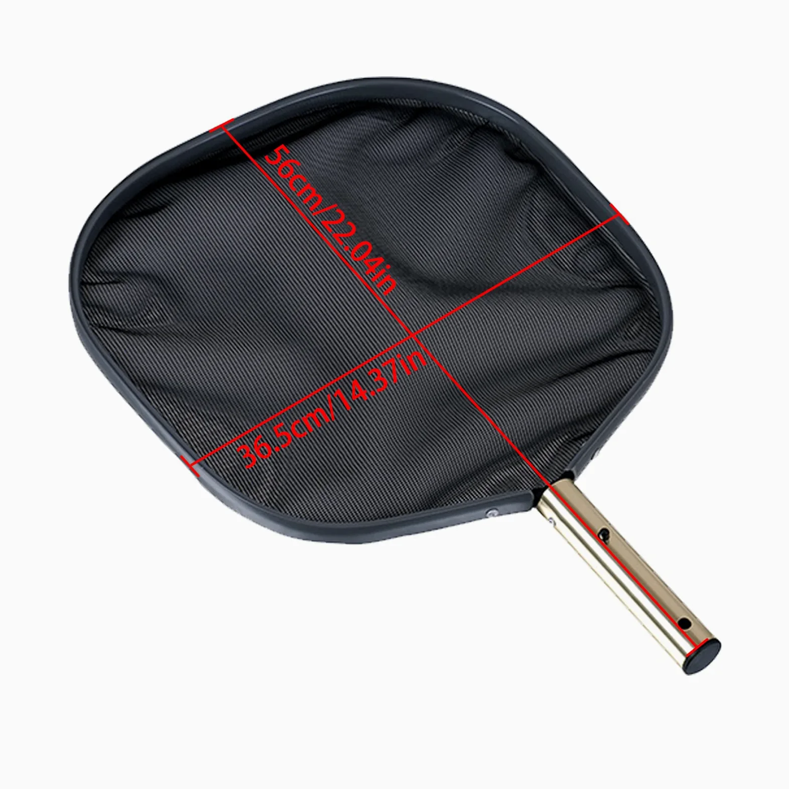 Esta Red recogehojas para Piscinas, rastrillo Profesional para Limpieza de Hojas, rastrillo de Malla Fina con Bolsa Profunda y Marco de plástico Resistente para Limpiar Hojas en Piscinas y e
