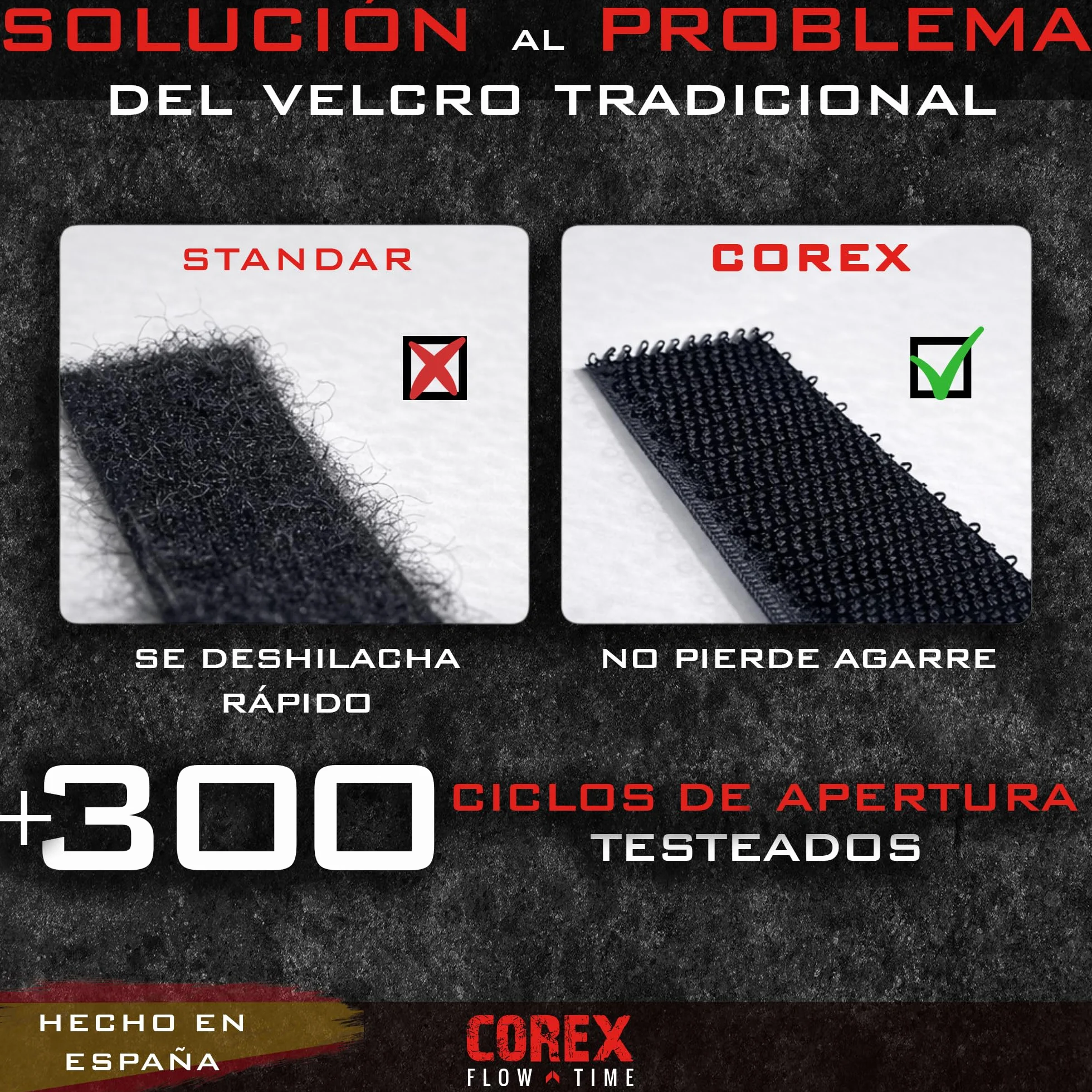 COREX Calleras de Carbono Sin Dedos 25mm Anilla de Acero Máximo Agarre