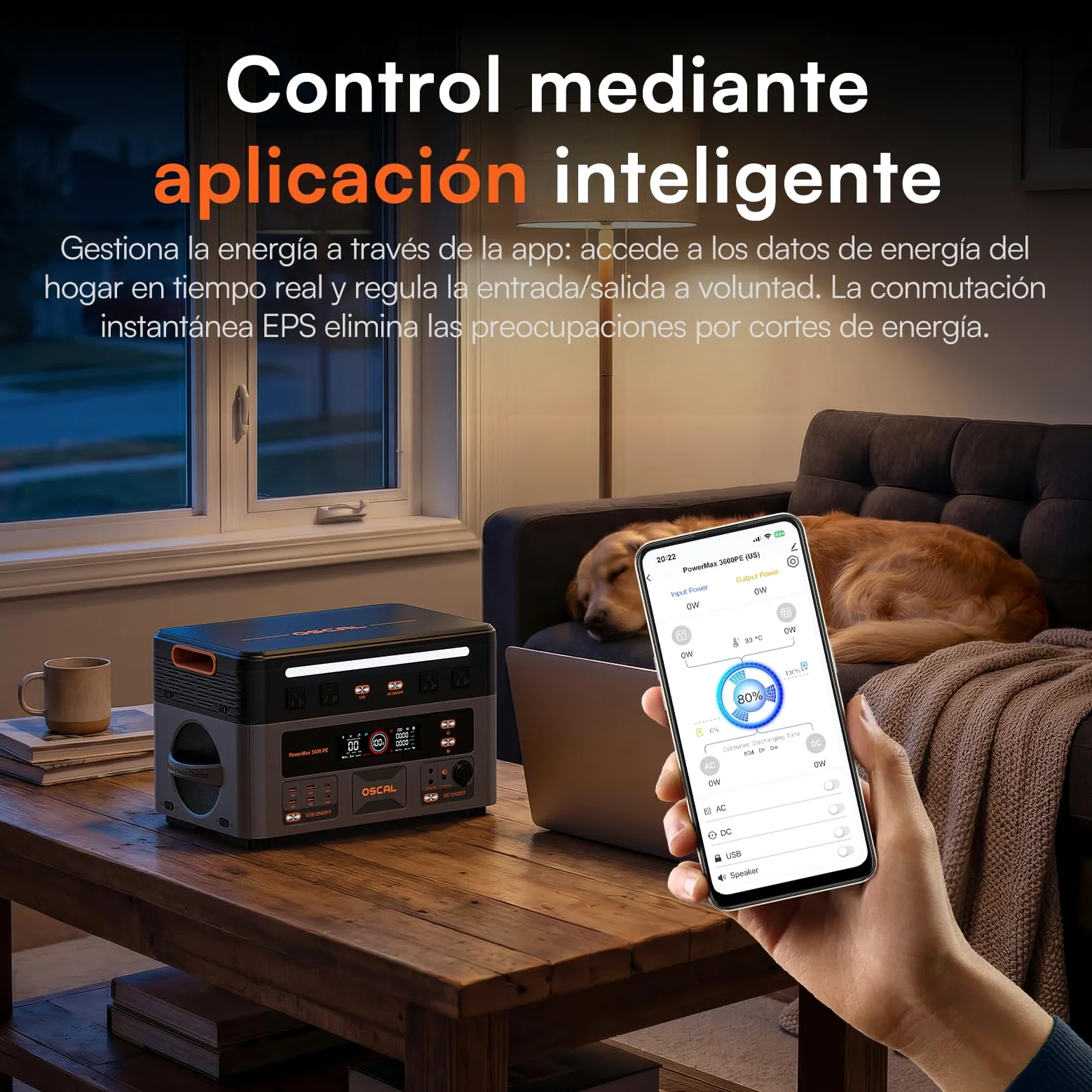 3600W Estación de Energía Portátil PowerMax 3600PE con 3 Panel 500W, Generador Solar 2016Wh, Batería LiFePO4, Carga Rápida 80% en 45min, APP, Power Station para Camping/Caravana/Emergencias