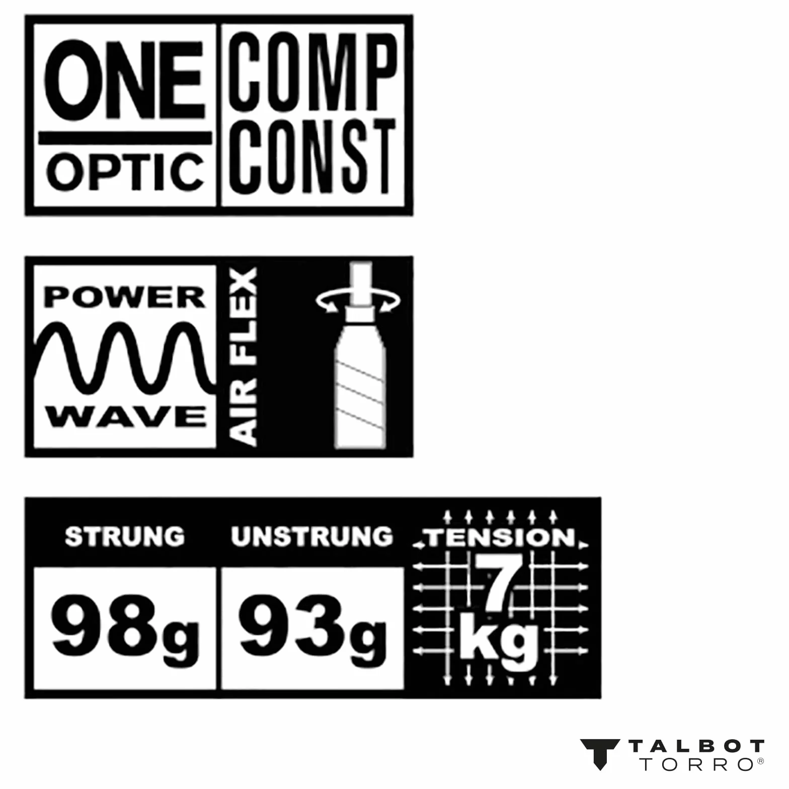 Talbot Torro Raqueta de bádminton Arrow Speed