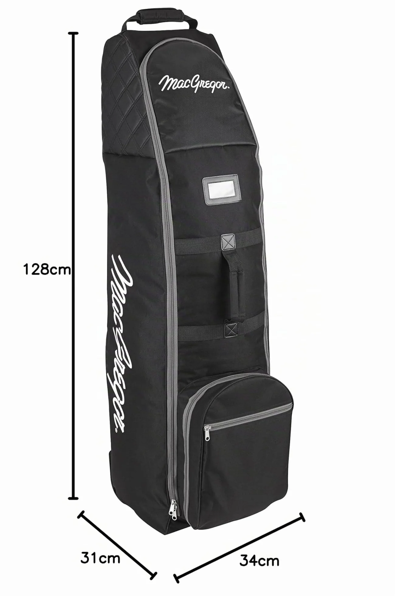 MACGREGOR Mactc003sd Bolsa de Golf de Viaje con Ruedas