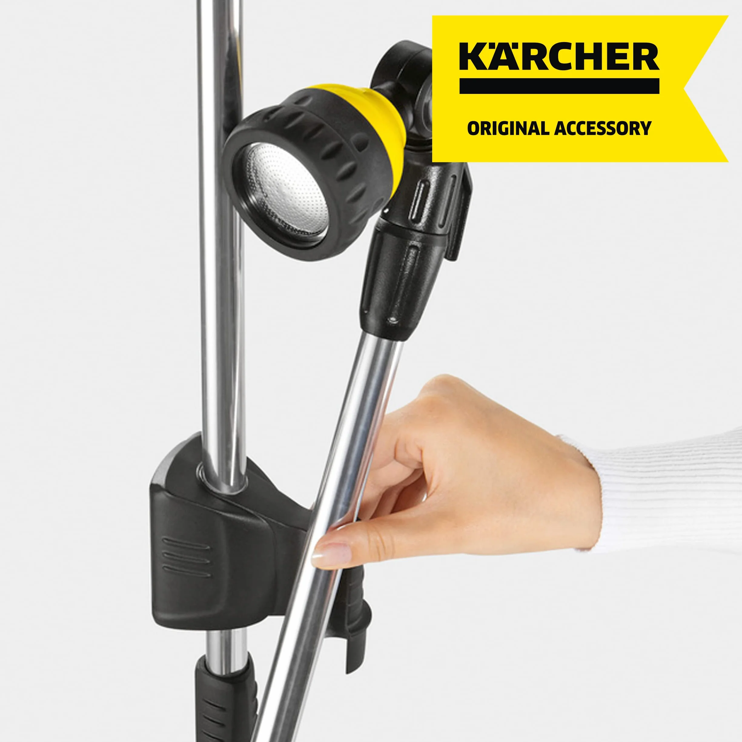 KÄRCHER, Ducha de jardín (2,645-181,0), Negro/Amarillo