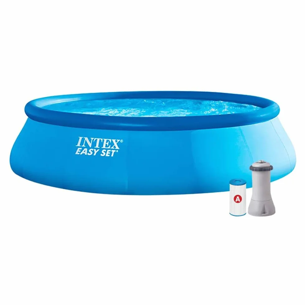 Intex 28166-PISCINA Easy Set 457X107CM Set Completo 12430L