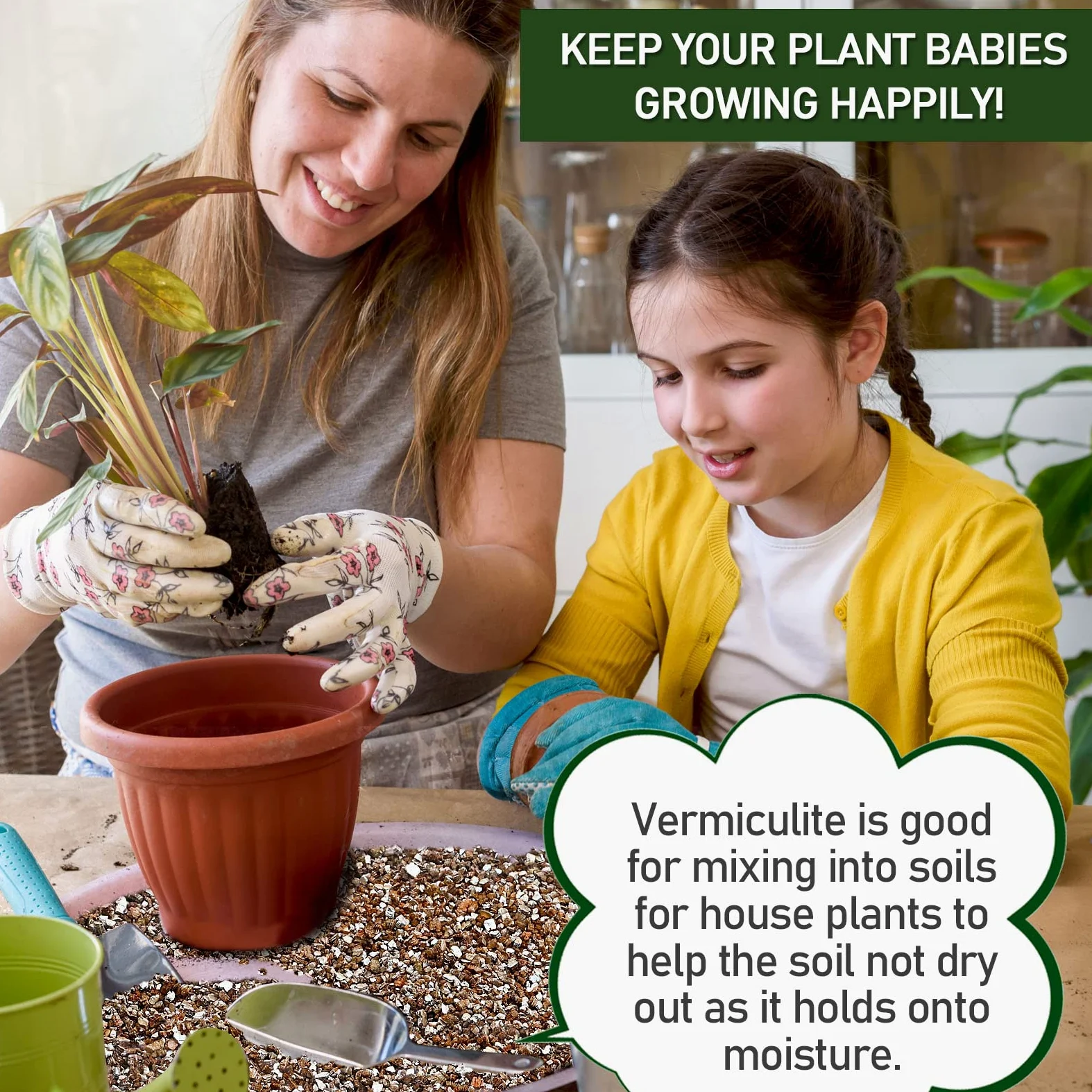 Gerta Vermiculita hortícola a granel, vermiculita orgánica para plantas, vermiculita de grado curso para jardinería, plantas de interior, hongos, para mantener la humedad del suelo y el crecimiento de