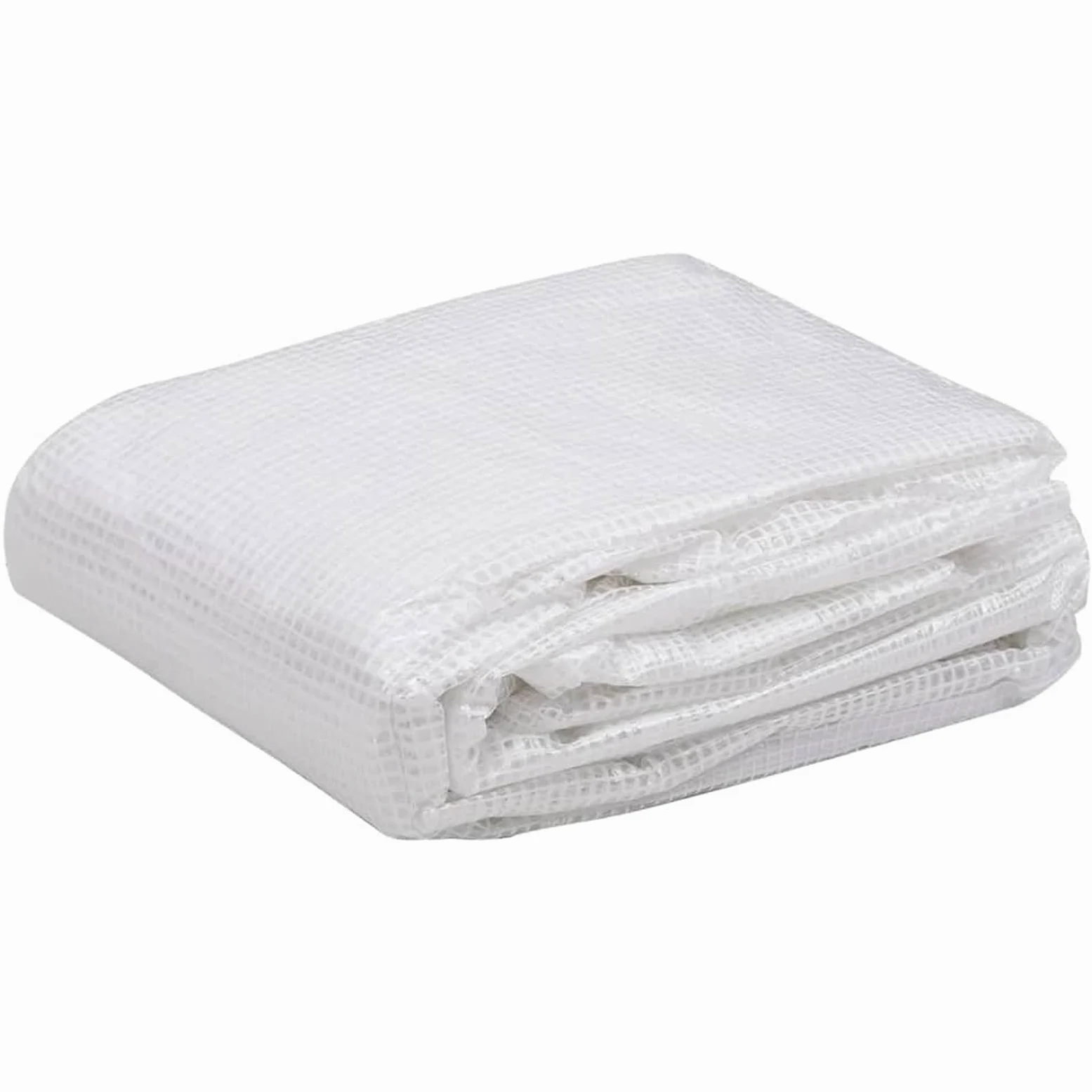 Homgoday Lona de repuesto para invernadero (9 m²) 3 x 3 x 2 m transparente, lona para invernadero de jardín, lona para invernadero huerto, lona para invernadero de balcón
