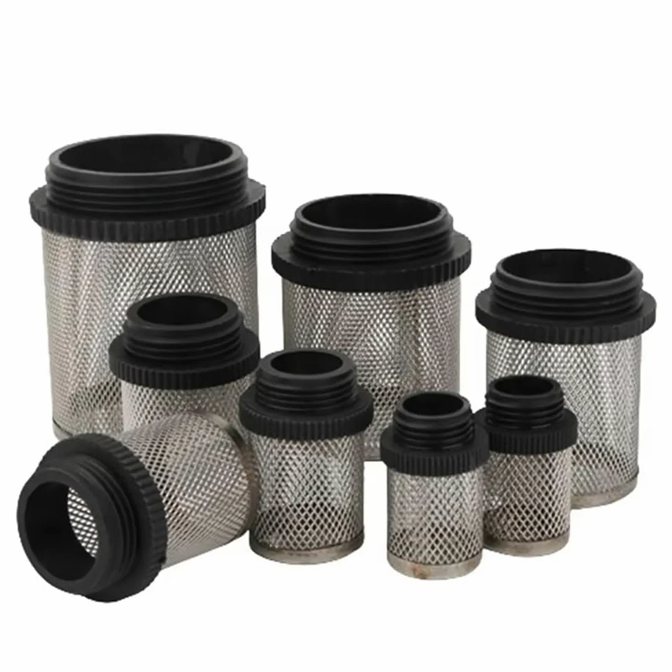 Filtro De Agua De Acero Inoxidable, Rosca Externa De 1/2" A 2", Malla 304 Duradera For Peceras, Estanques E Hidroponía (Paquete De 10 O 20 Unidades)(20Pcs,1 Inch)