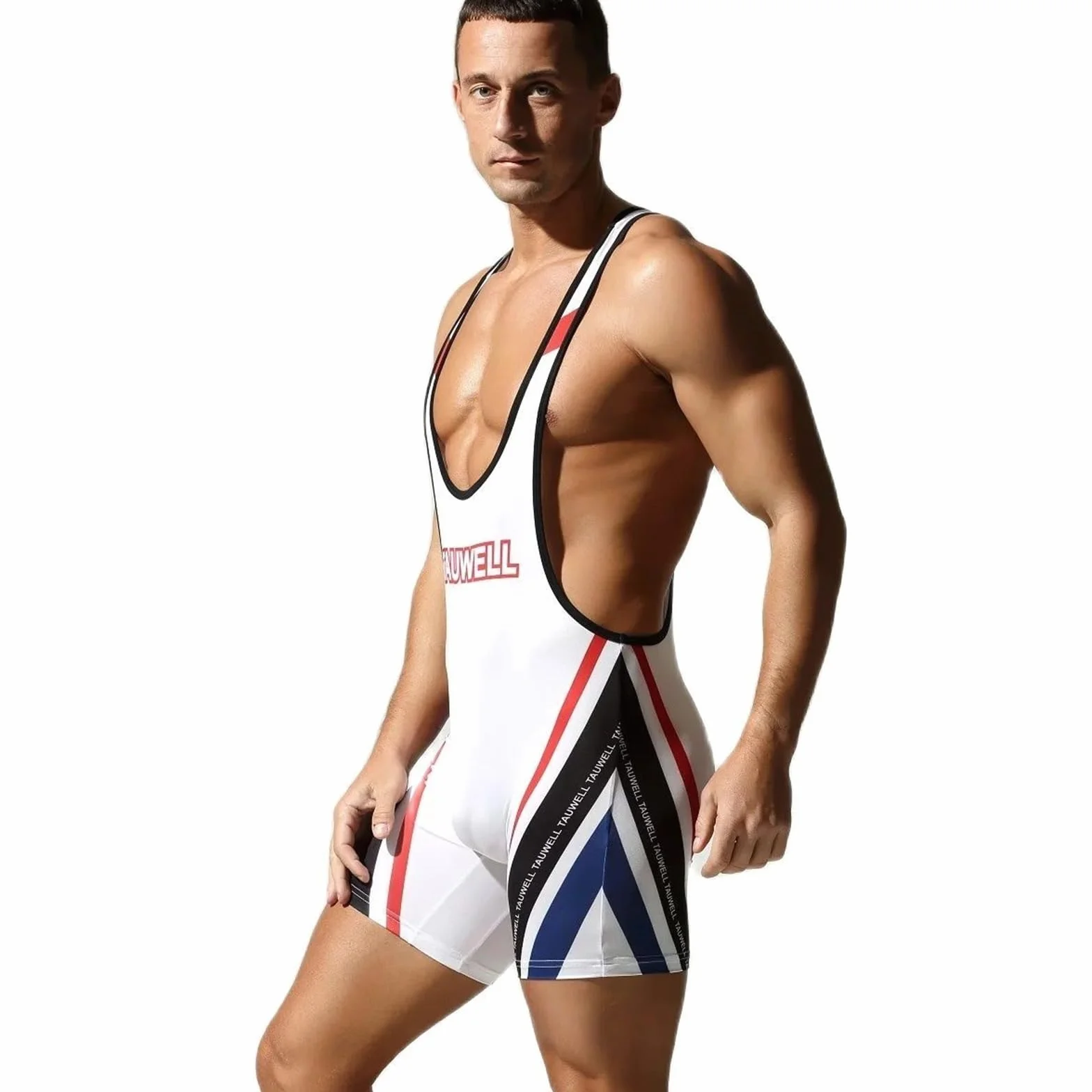 Body de Lucha Libre para Hombre, Sexy, de una Pieza, para Gimnasio