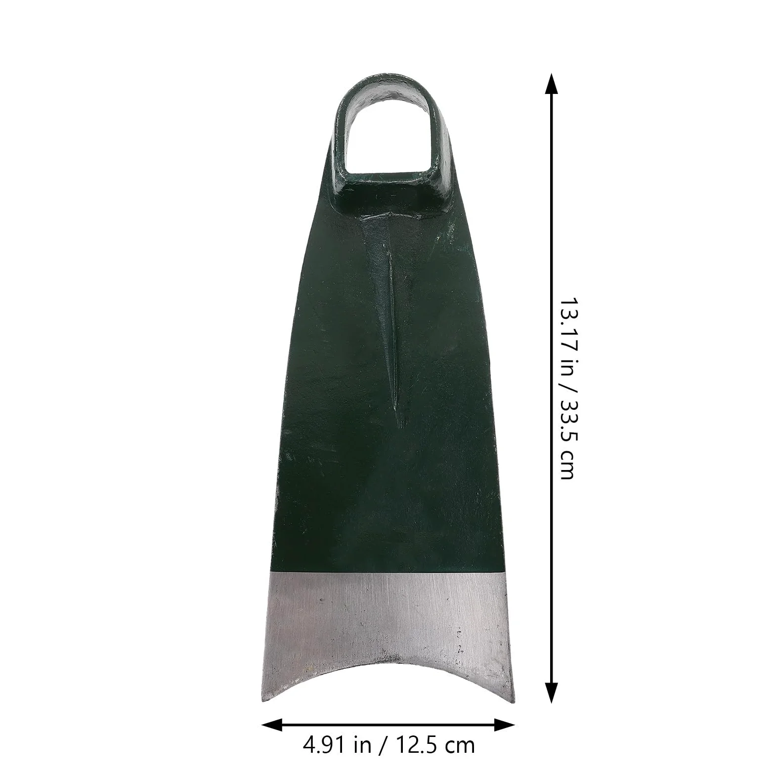 Azada de Jardinería de Acero Inoxidable Resistente y Ligera Cabeza de Azada para Suelo Deshierbe y Cultivo Herramienta Práctica para Jardineros Fácil de Instalar y Duradera