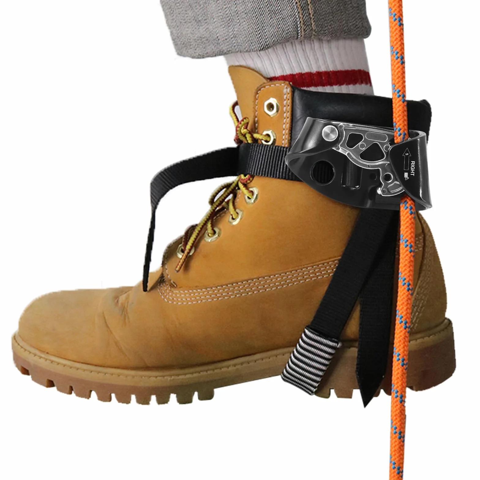NewDoar Elevador de Pie para Escalada en Roca Equipo Montañismo Dispositivo