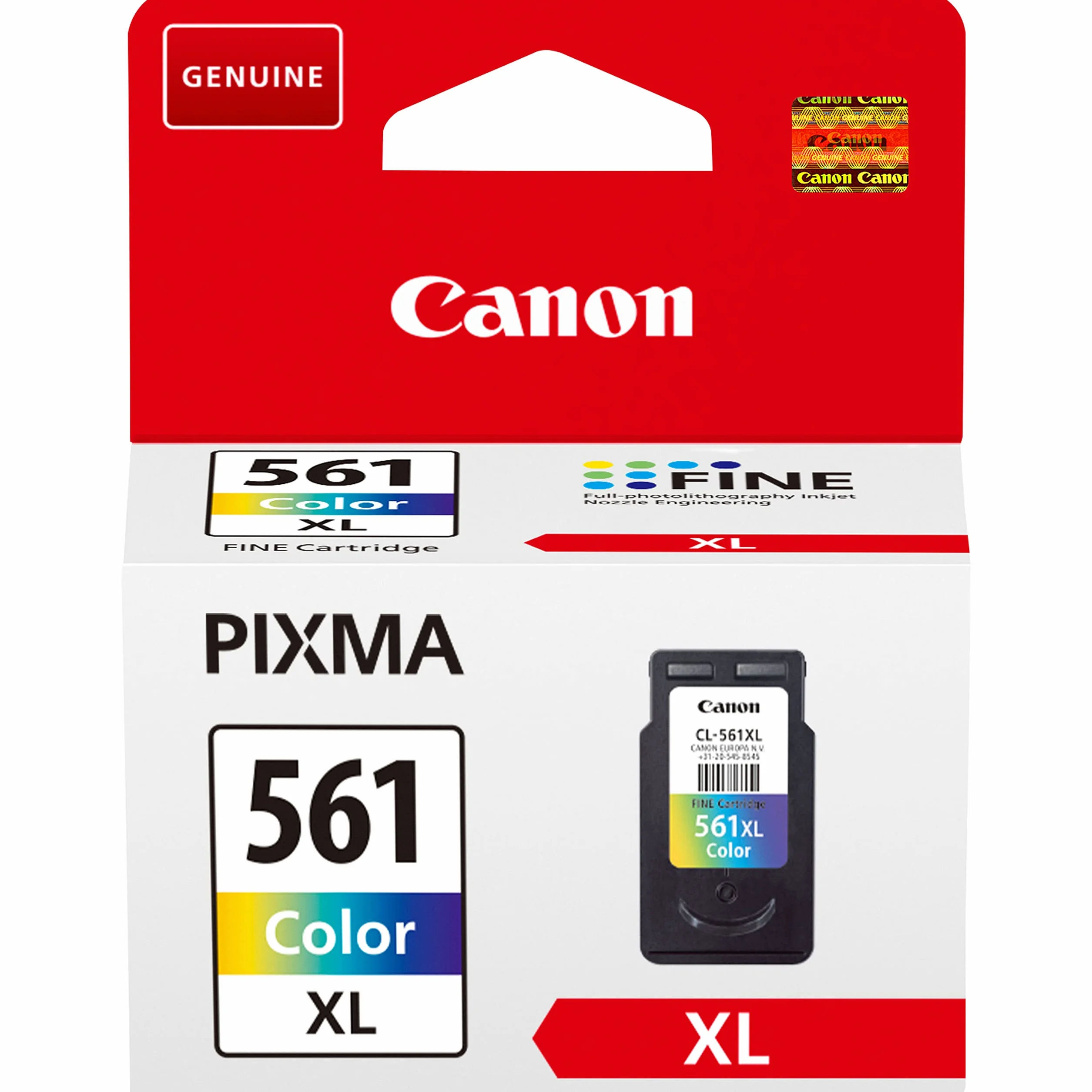 Canon CL-561 Cartucho de Tinta Original XL Multicolor para Impresoras PIXMA
