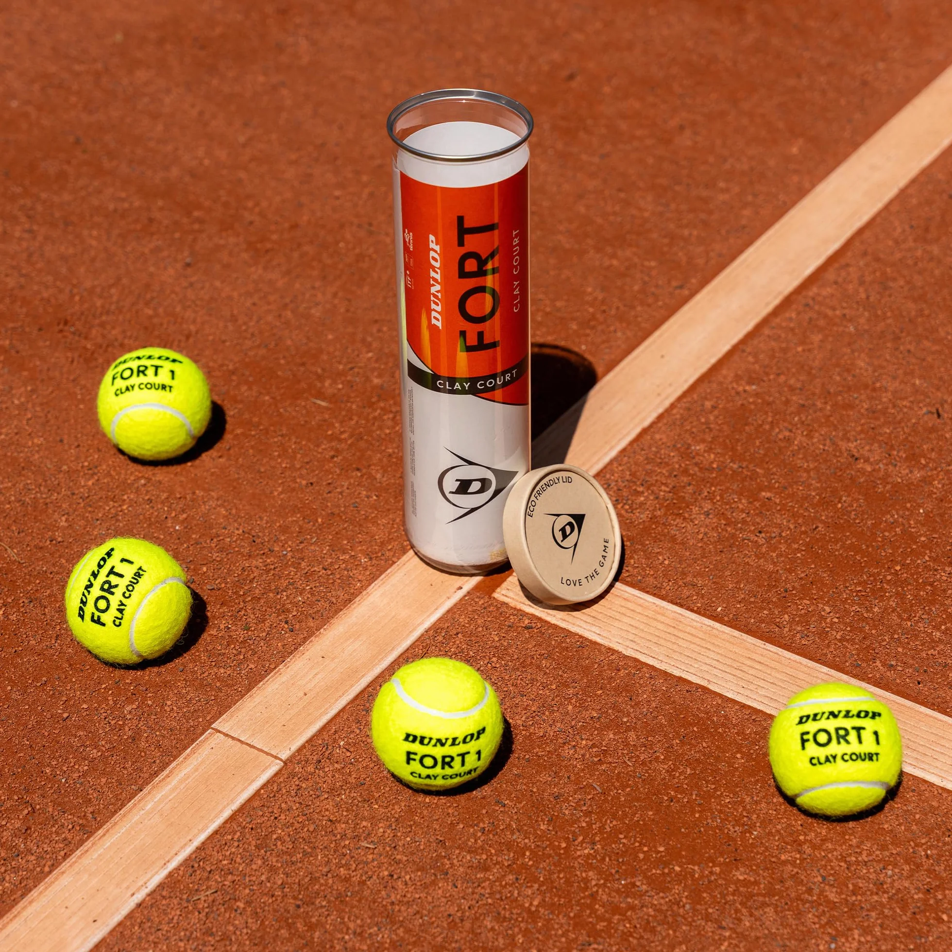 Dunlop Tennisball Fort Clay Court