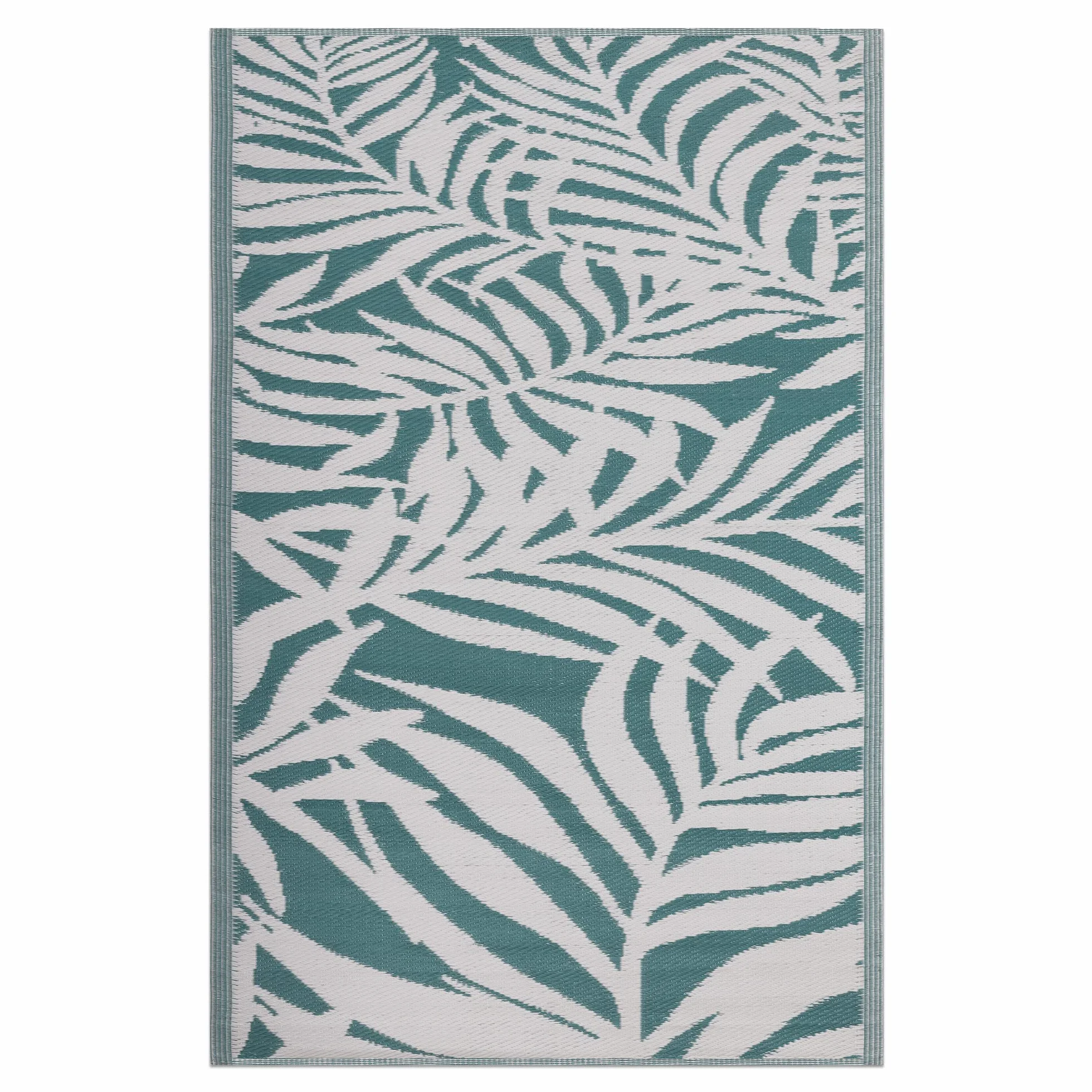 JEMIDI Alfombra para Exteriores 180 x 120 cm - Alfombra de Polipropileno para Exterior jardín terraza balcón - Resistente a la Intemperie y Lavable