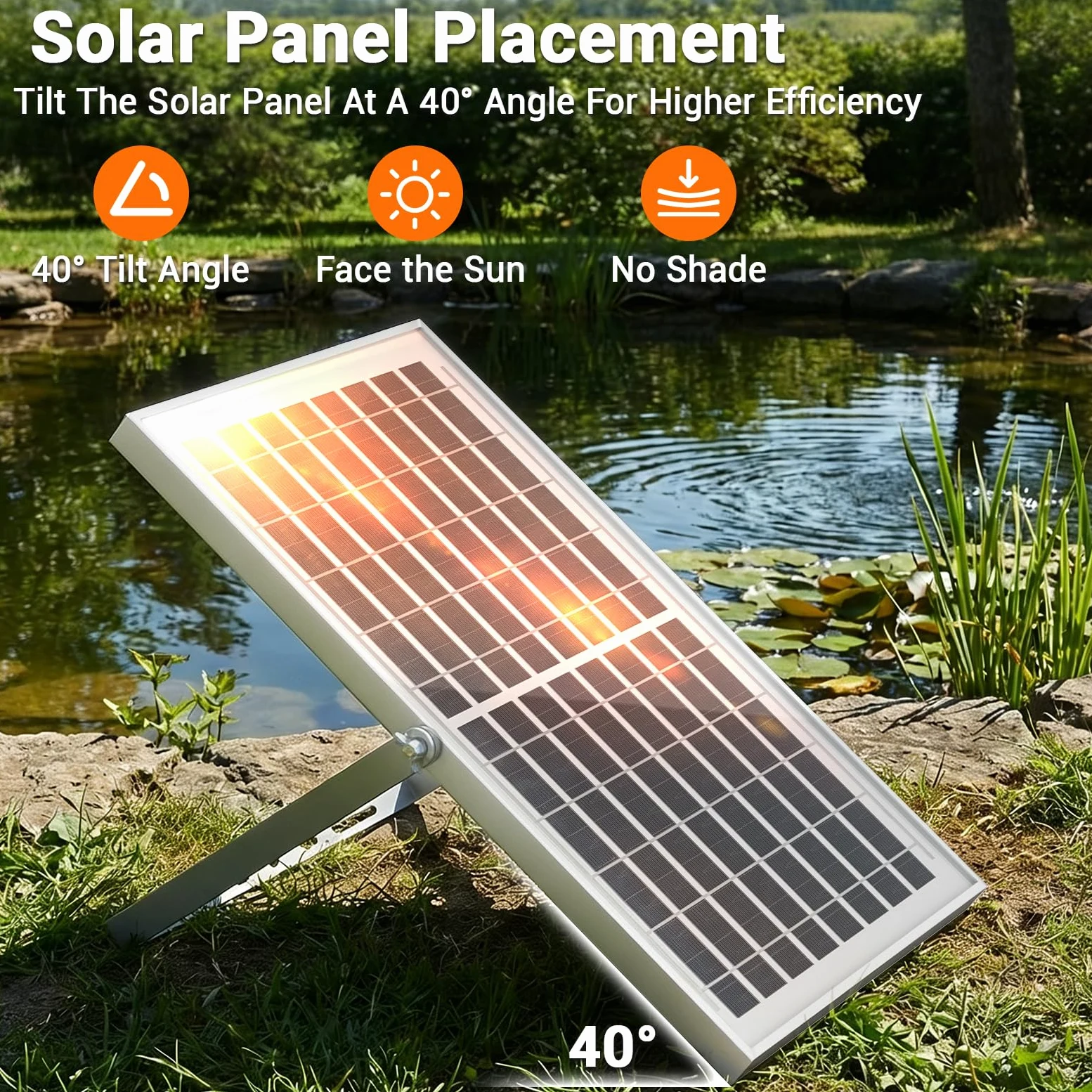 Bombas Solares De Fuente Solar Para Exteriores, Bomba De Estanque, 9V10W Bomba De OxíGeno Solar Para Estanques, Acuarios, Bombas De Aire Para Estanque De OxíGeno