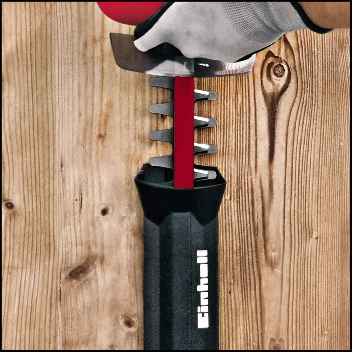 Einhell Recortasetos eléctrico con Cable - GE-Eh 6560 (240 V, 650 W, 50 Hz, Longitud de Corte: 600 mm, Longitud de la Hoja: 660 mm, Espacio Entre Dientes: 30 mm)