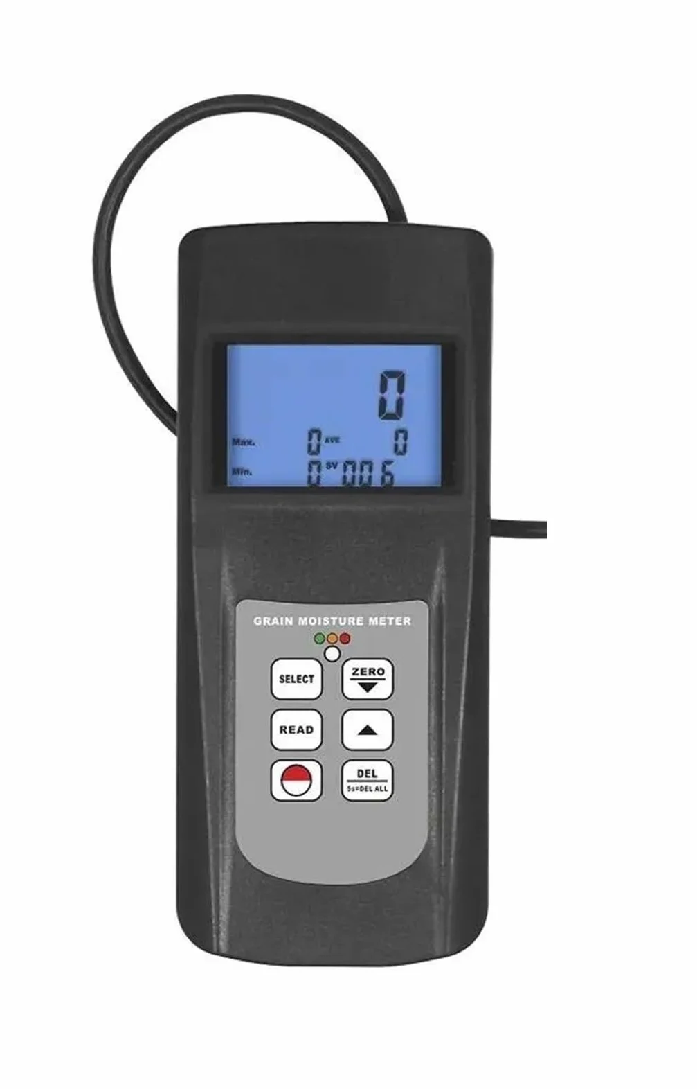 Medidor de humedad, Medidor de humedad grano digital portátil con sensor taza