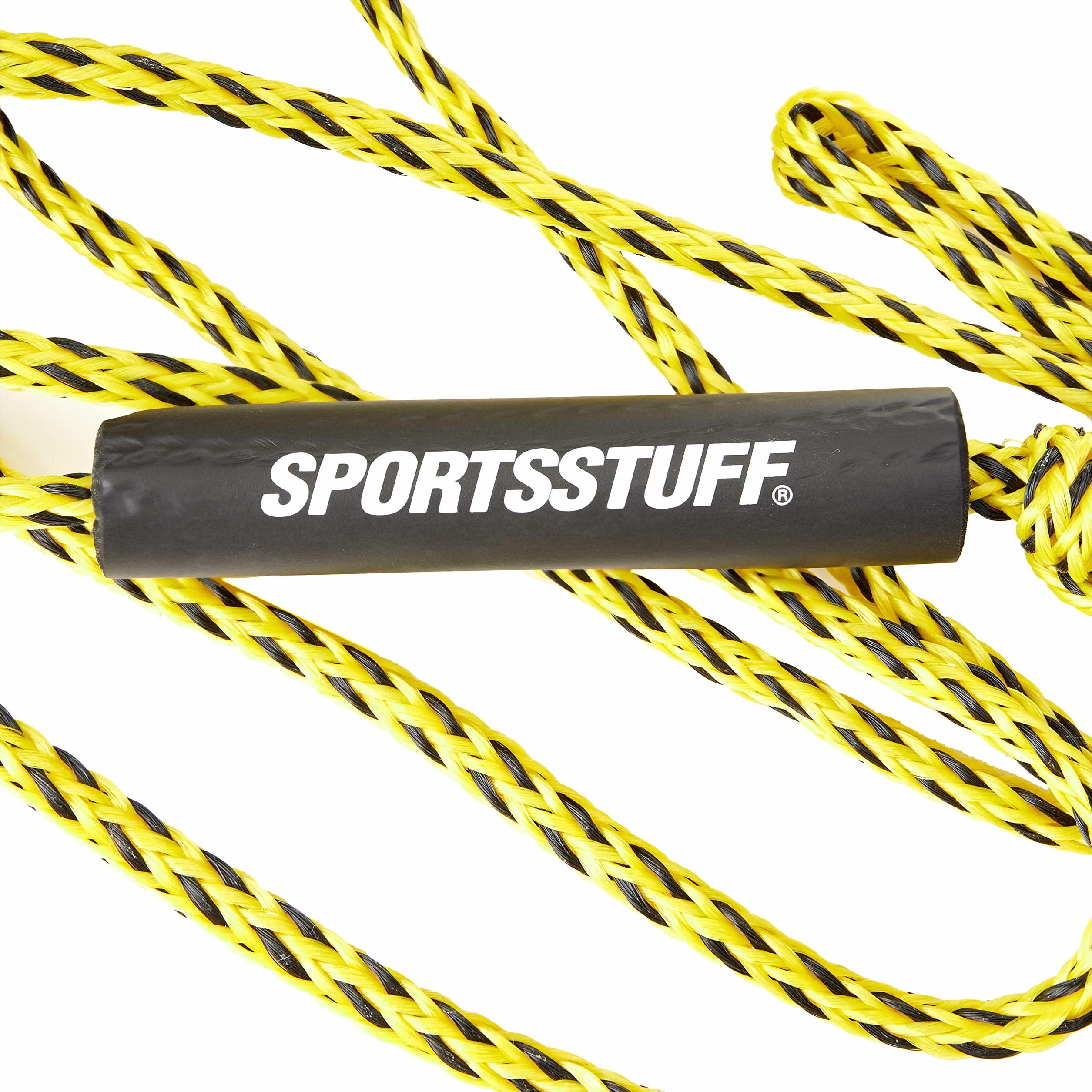 Sportsstuff Cuerda remolcable 2K con Organizador de Cuerda, Amarillo