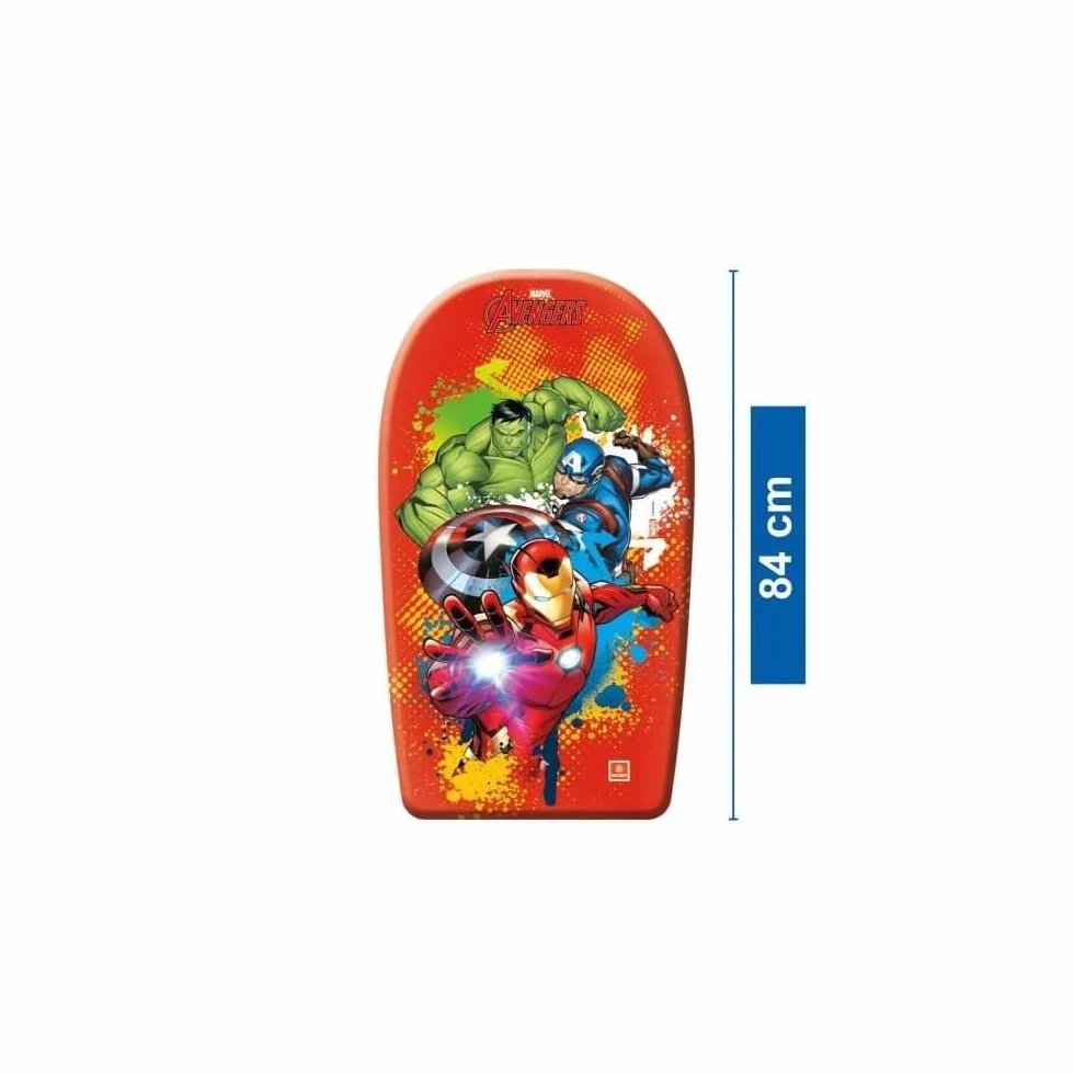 Mondo Toys Body Board 84 Avengers Tabla de Surf para Niños 84 cm
