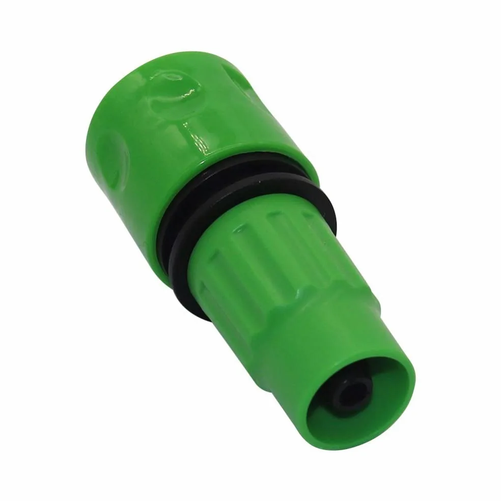 60pcs / Lot 8 mm Conector de Accesorios de riego telescópica Tubería Conectores Jardín Pistolas de Agua Decoración de jardín de riego Manguera rápida
