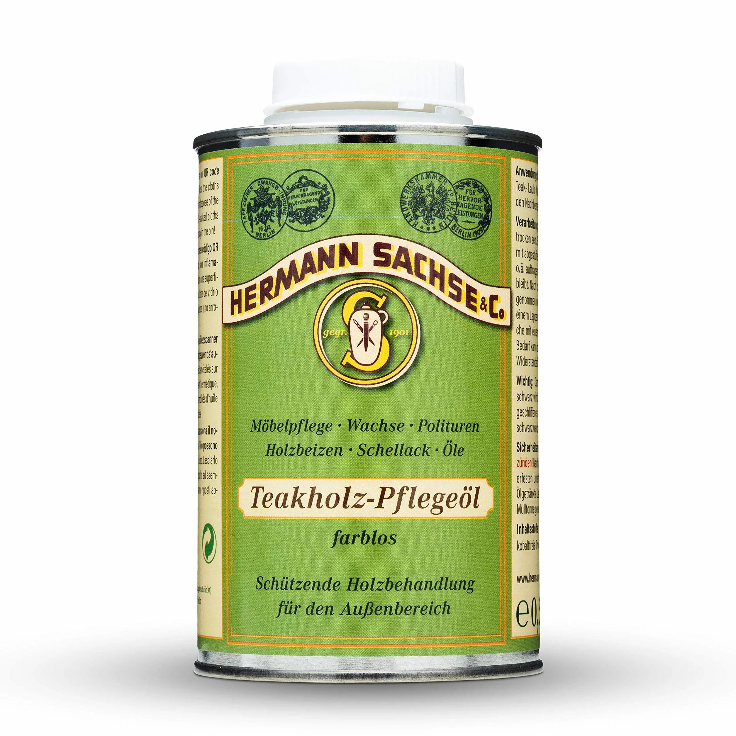 Bangkirai - Aceite de madera para exteriores para teca, alerce, roble y madera de acacia, aceite protector de madera, aceite de teca para muebles de jardín, aceite de cuidado de madera dura, aceite de