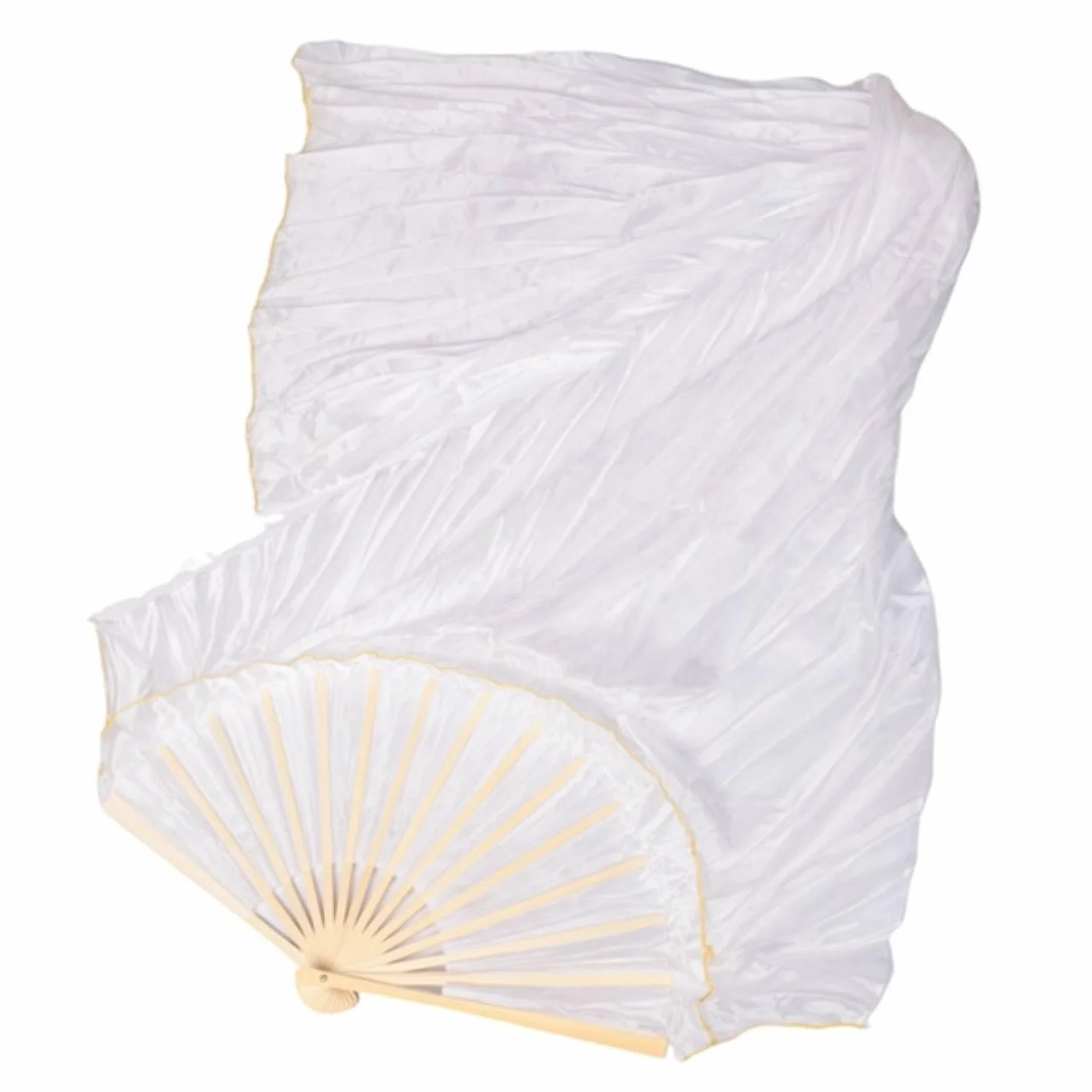 Velo de Seda Ventilador de Baile 180x90 cm 1 Pieza