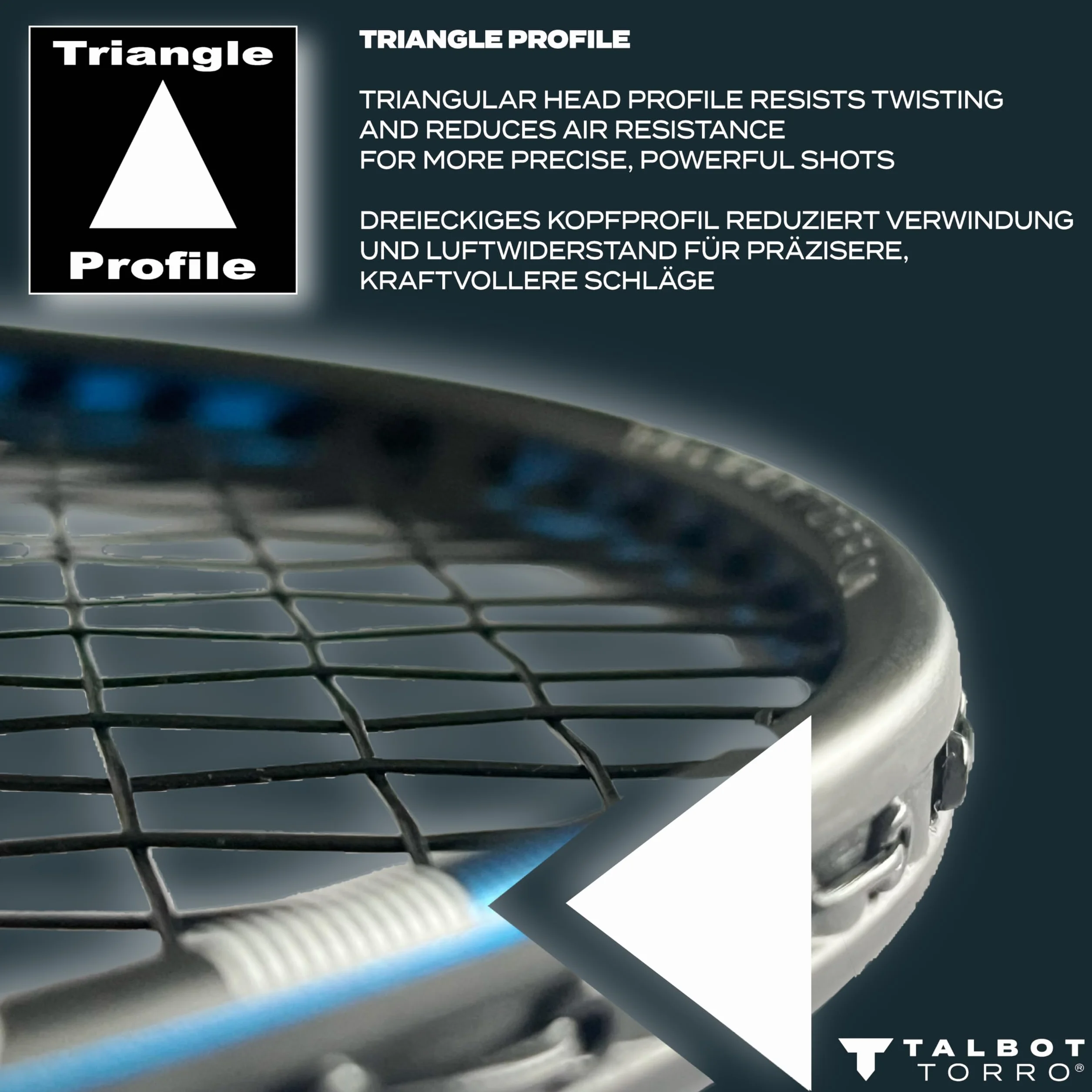 Talbot Torro Raqueta De Badminton Arrowspeed 399, 100% Grafito, Construcción De Una Pieza