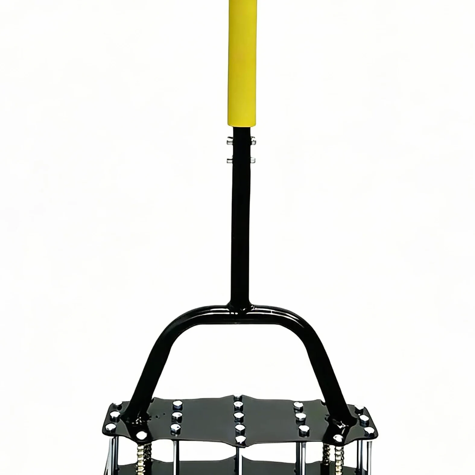 Aireador de Césped Herramienta manual de aireación | Diseño con resorte, aireador para césped con 17 púas de acero para aireación de jardines y jardinería de
