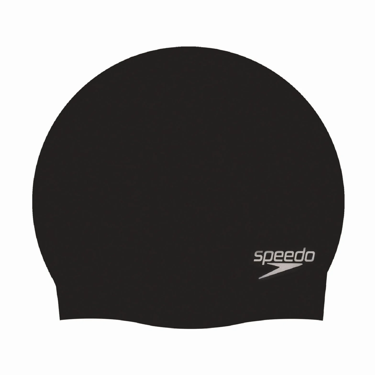 Speedo Gorro de natación de silicona moldeada liso Unisex Adulto