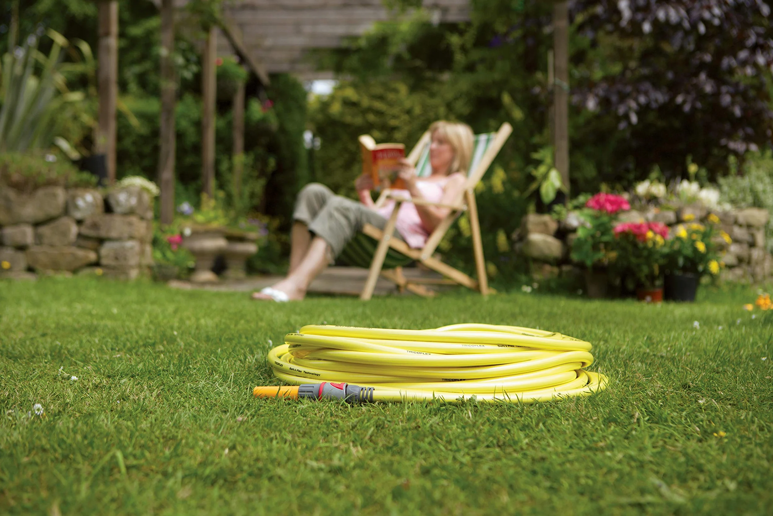 Hozelock - Manguera tricotada Súper Tricoflex Ultimate de 19 mm - 25 m
