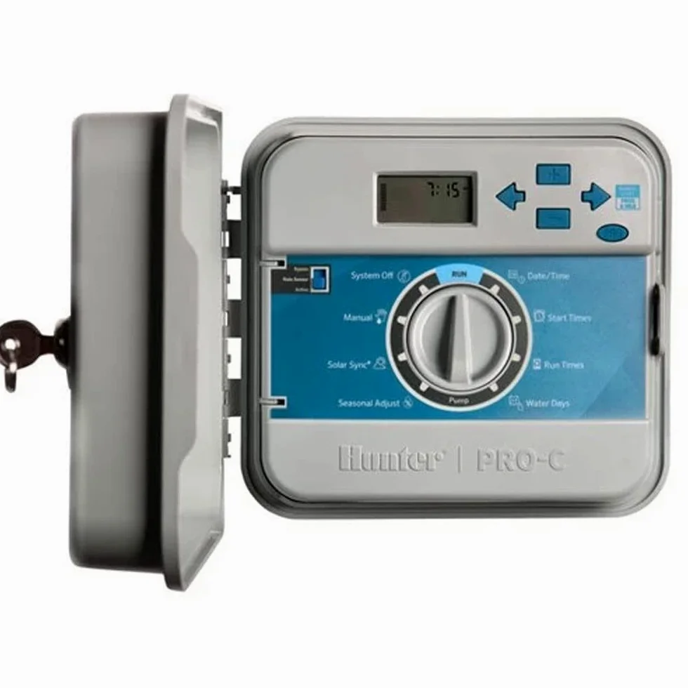 GNCGarden Programador de riego Pro-C Exterior 4 Estaciones Modular Hunter