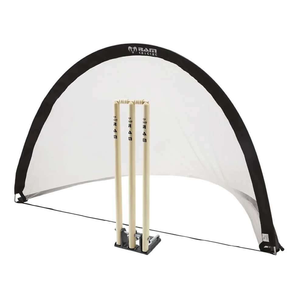 Ram Cricket Pop-up Redes de Objetivos Terreno – 2 Incluido