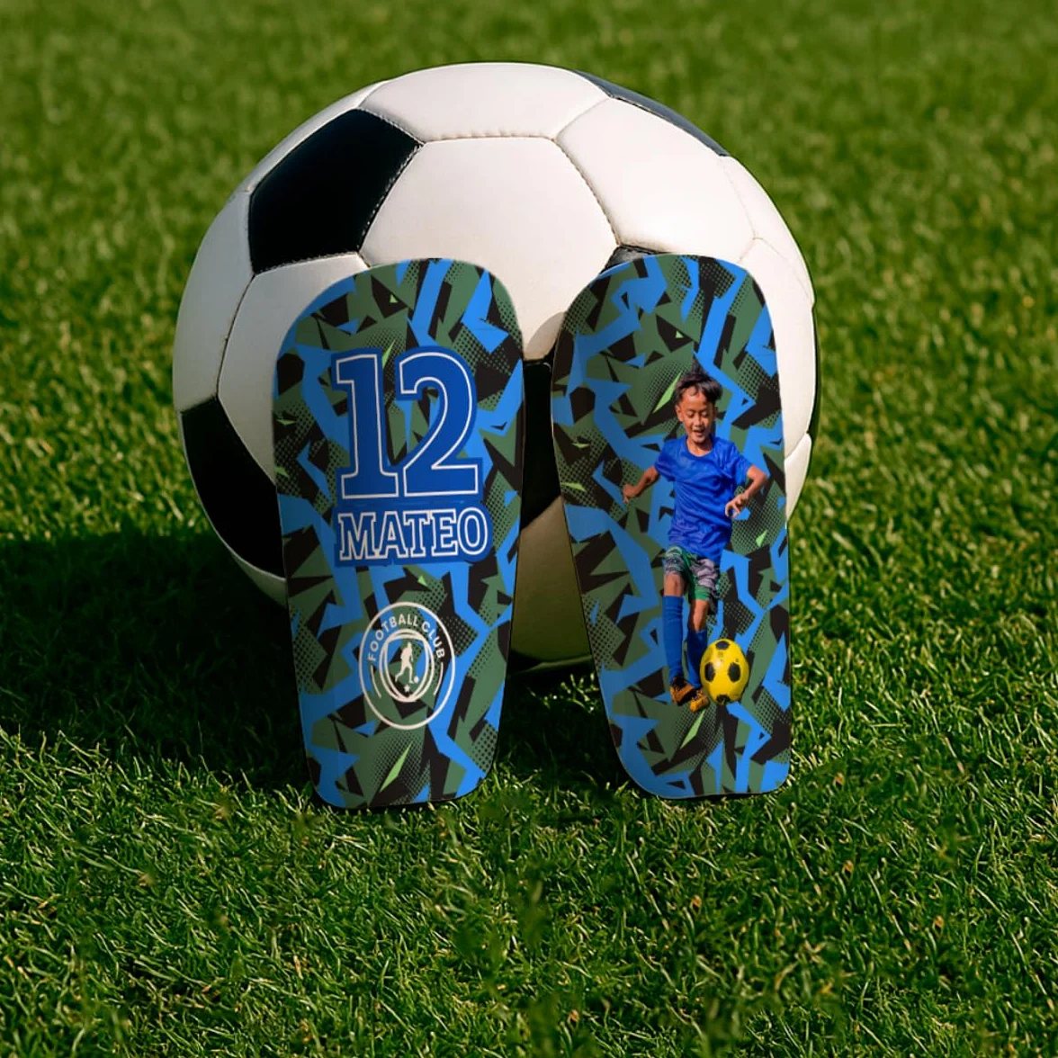 Espinilleras de Fútbol Personalizadas para Niños y Adultos DEREGALOOS